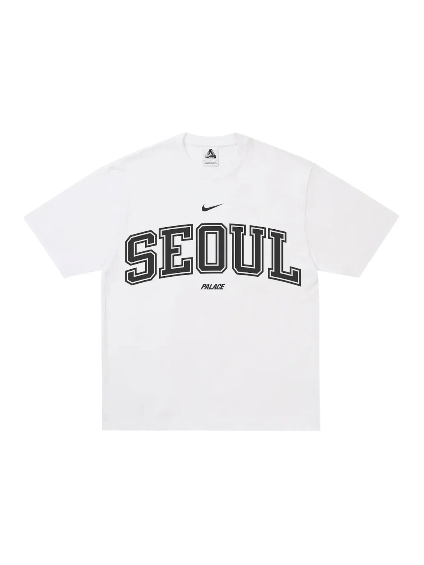 Мужская футболка с принтом Palace x Nike Seoul Shop T-shirt — изображение 1 из 1, белый