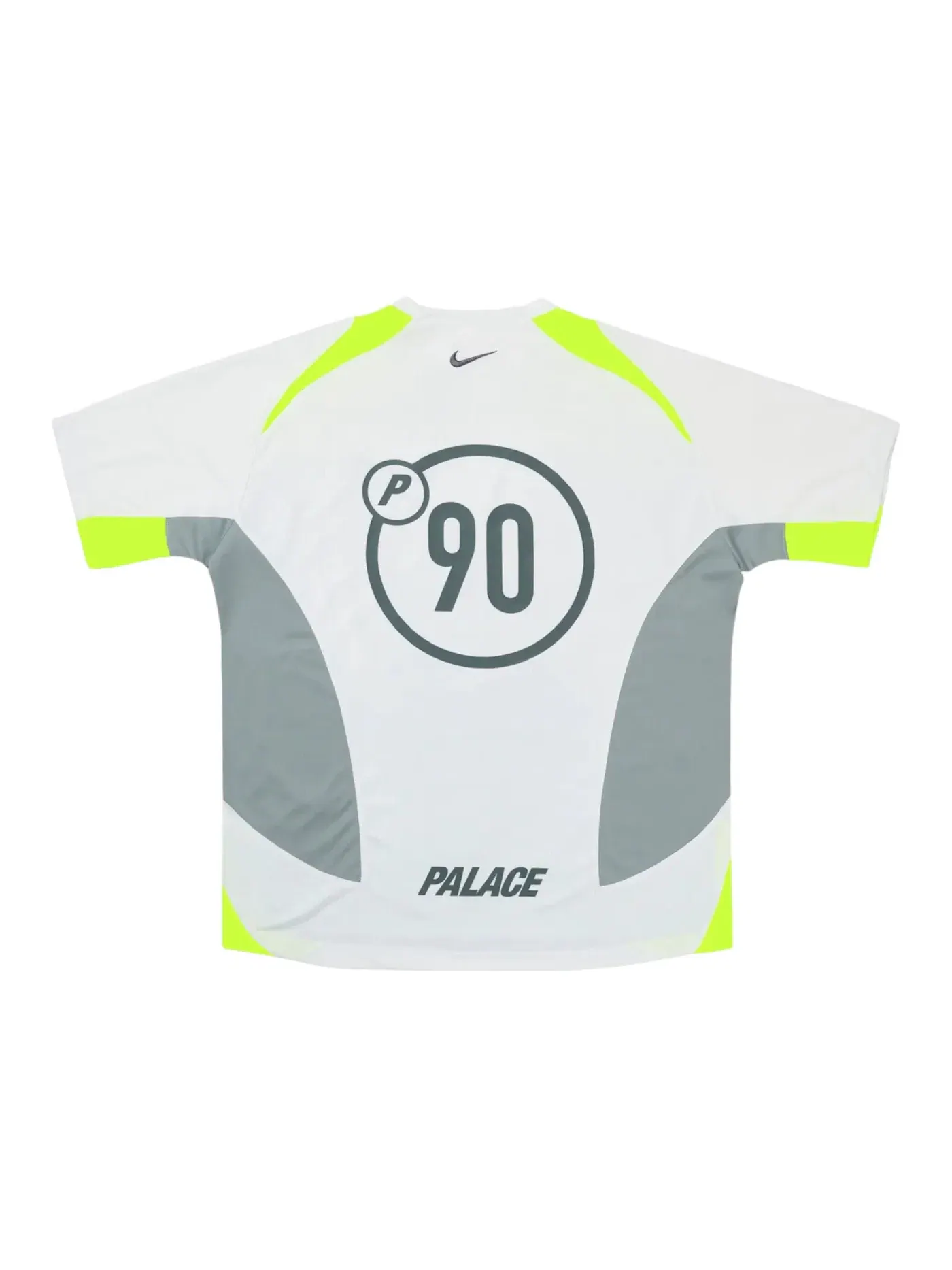 Мужская футбольная джерси с принтом Palace x Nike Total P90 Jersey White Palace — изображение 2 из 2, белый
