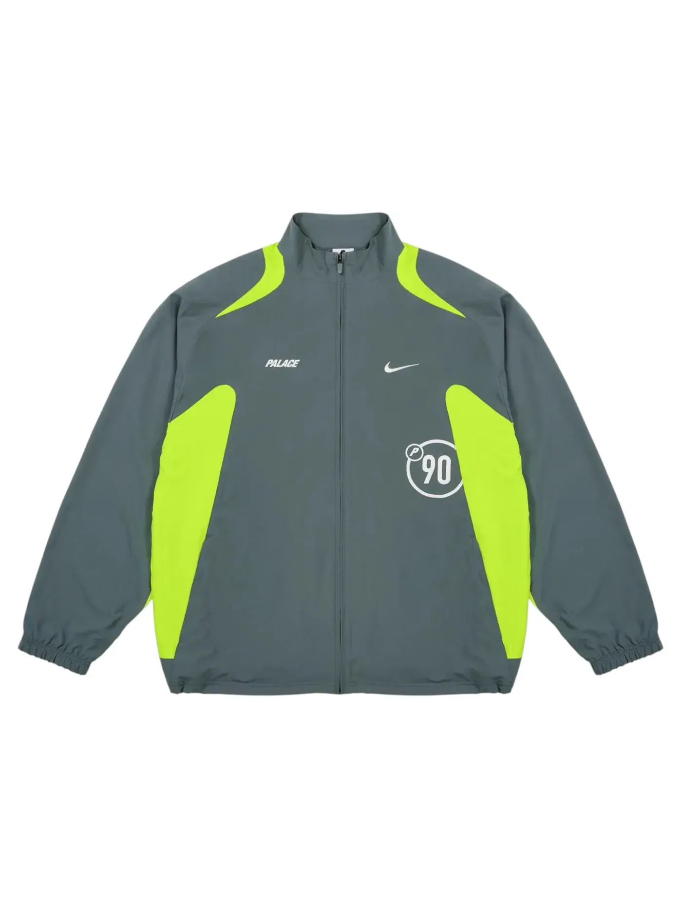 Мужская куртка с длинным рукавом Palace x Nike Total P90 Track Jacket — изображение 1 из 2, серый
