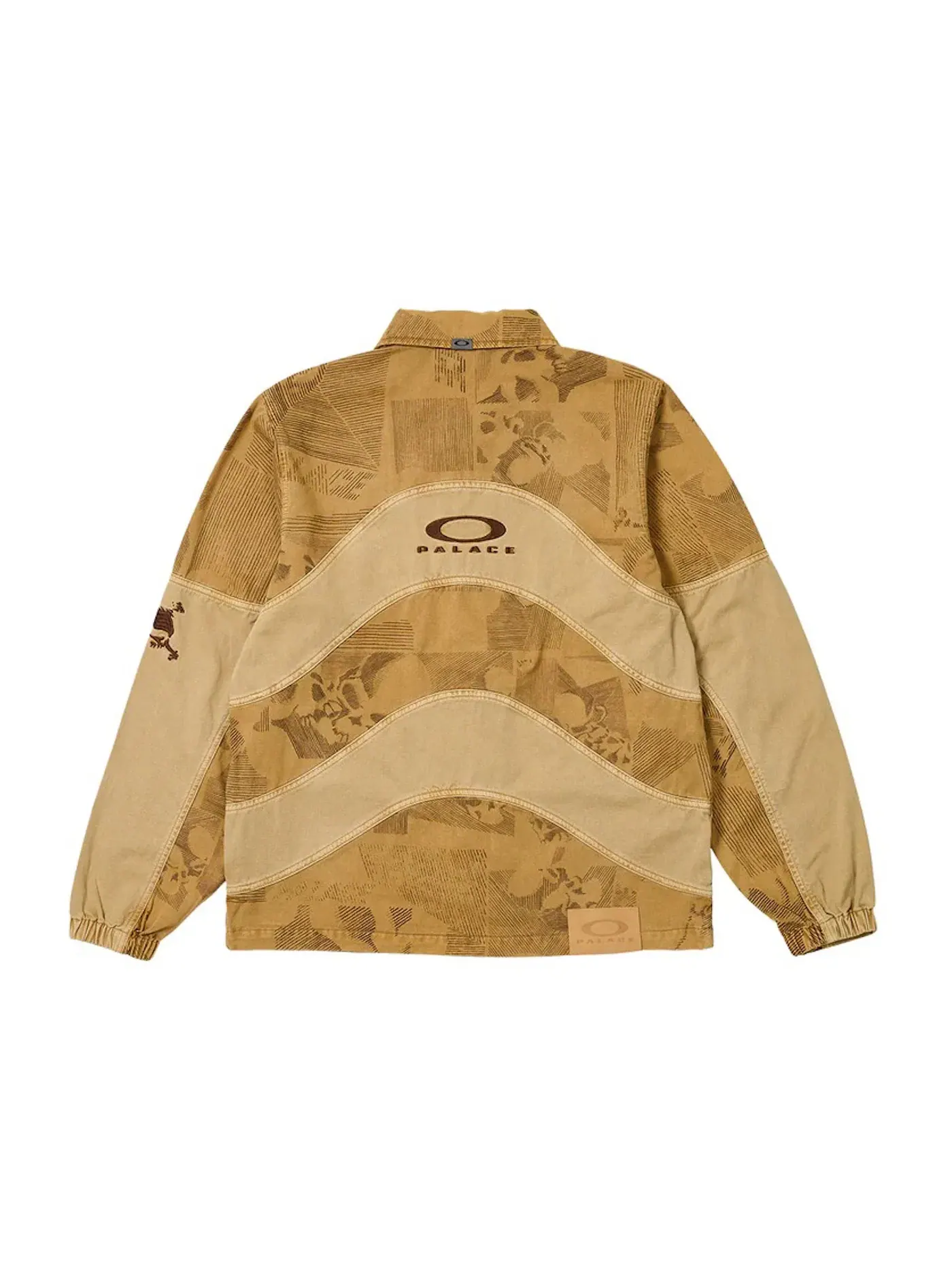 Мужская куртка Palace x Oakley Gas Jacket Sand — изображение 2 из 2