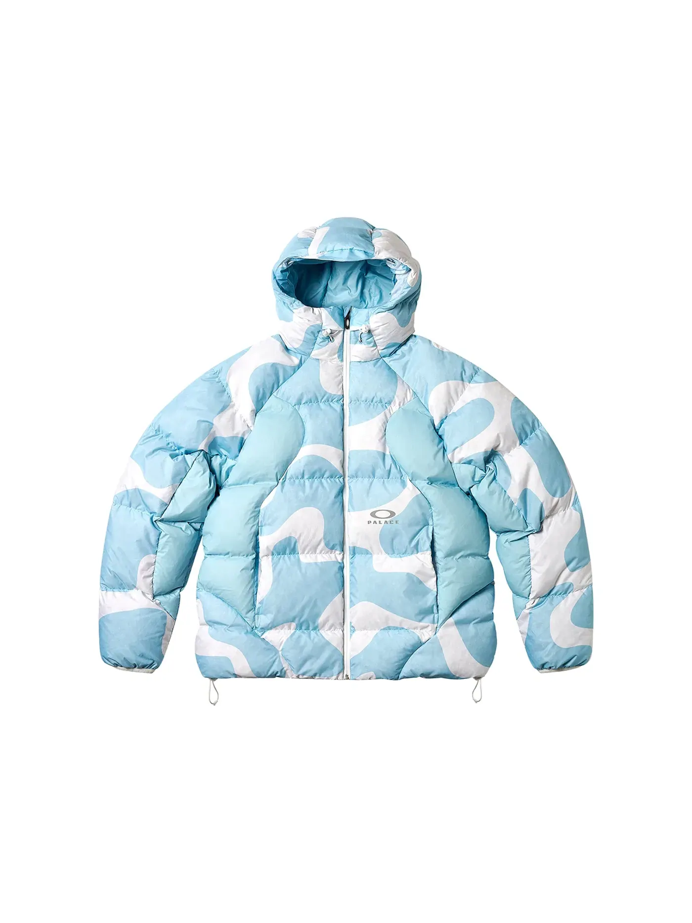 Мужская куртка-пуховик с принтом Palace Puffa Cloud — изображение 1 из 3, облачный