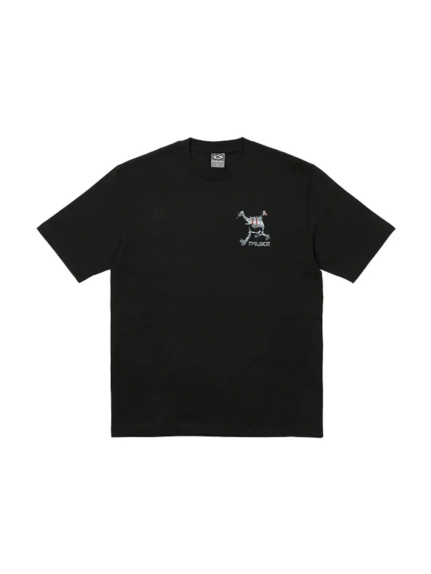Мужская футболка с принтом Palace T-Shirt Palace — изображение 2 из 2, черный