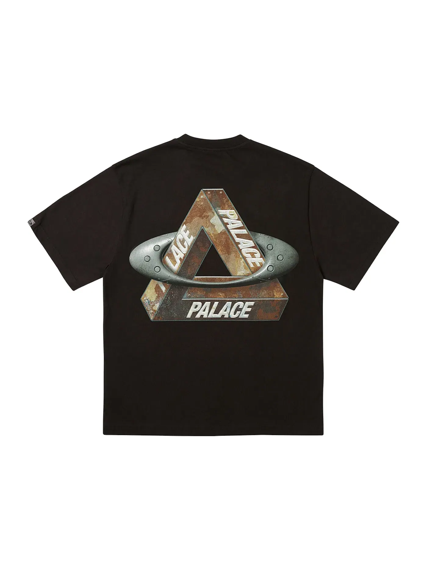 Мужская футболка с принтом Palace T-Shirt (FW24) — изображение 1 из 2, черный