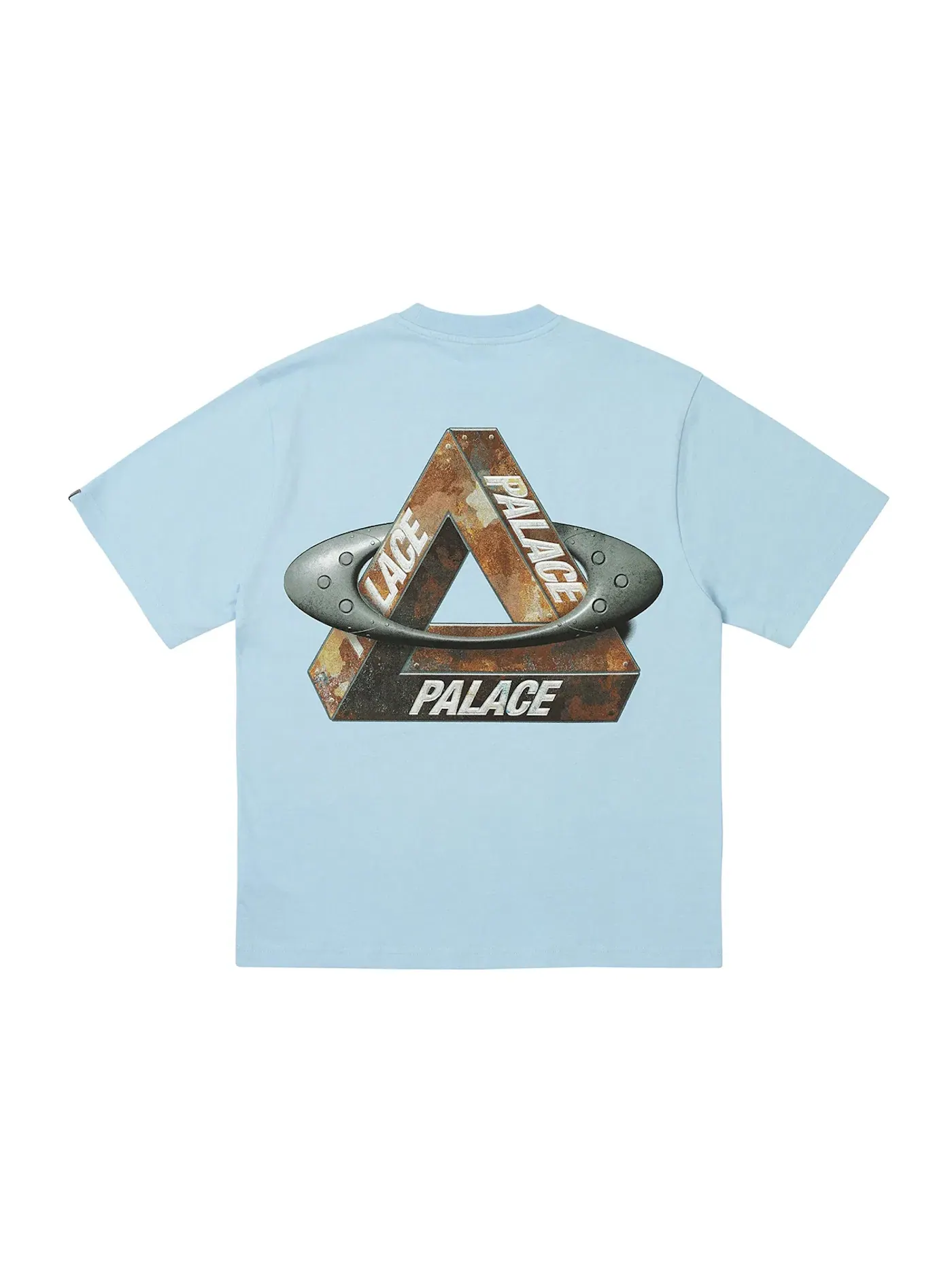 Мужская футболка с принтом Palace T-Shirt (FW24) — изображение 1 из 2, синий