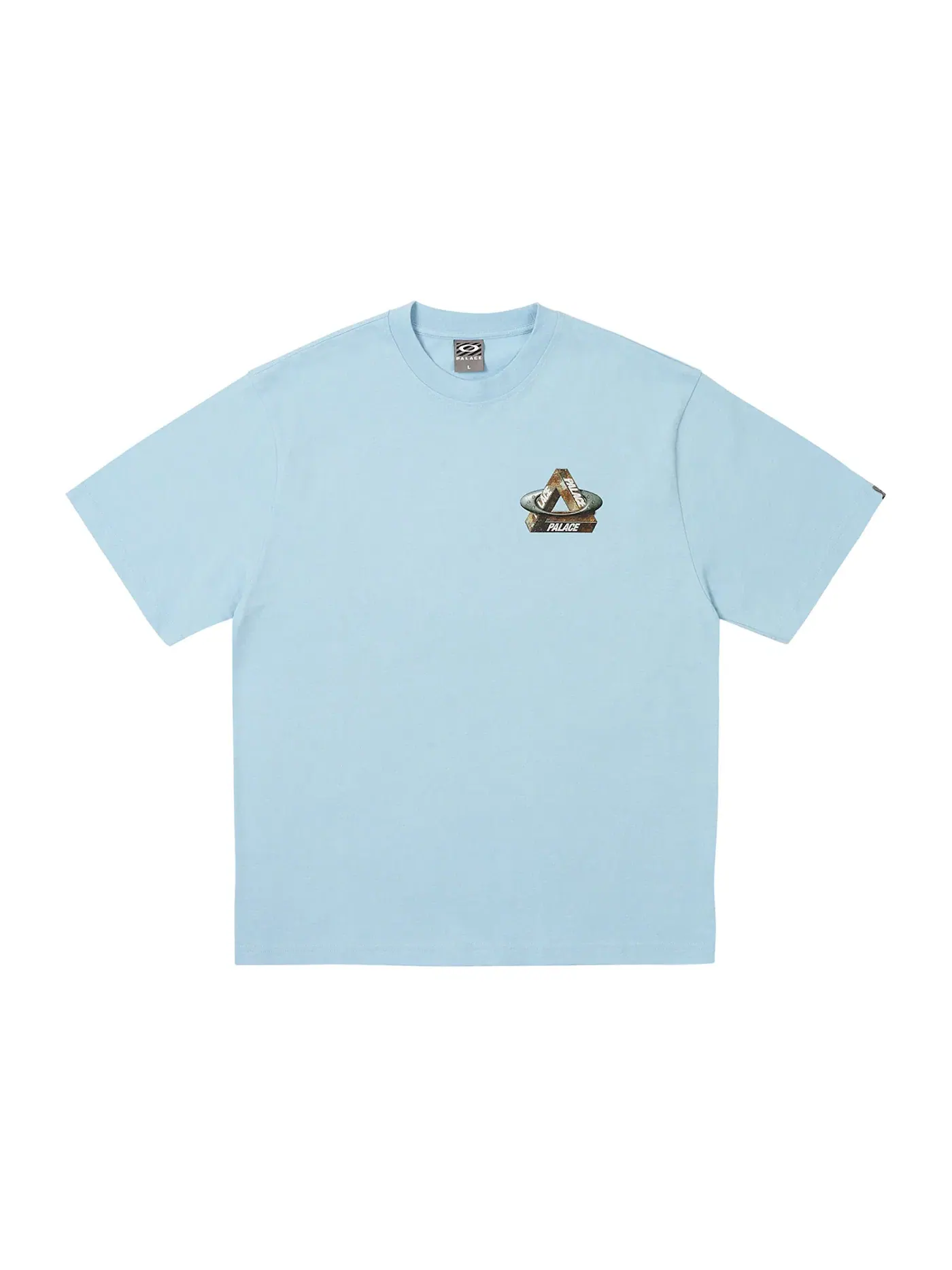 Мужская футболка с принтом Palace T-Shirt (FW24) — изображение 2 из 2, синий