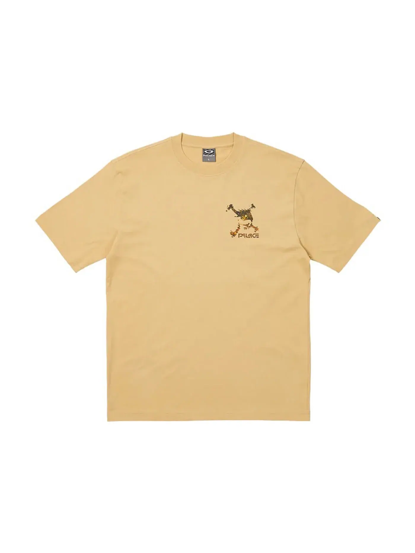 Мужская футболка Palace x Oakley T-Shirt — изображение 2 из 2, бежевый
