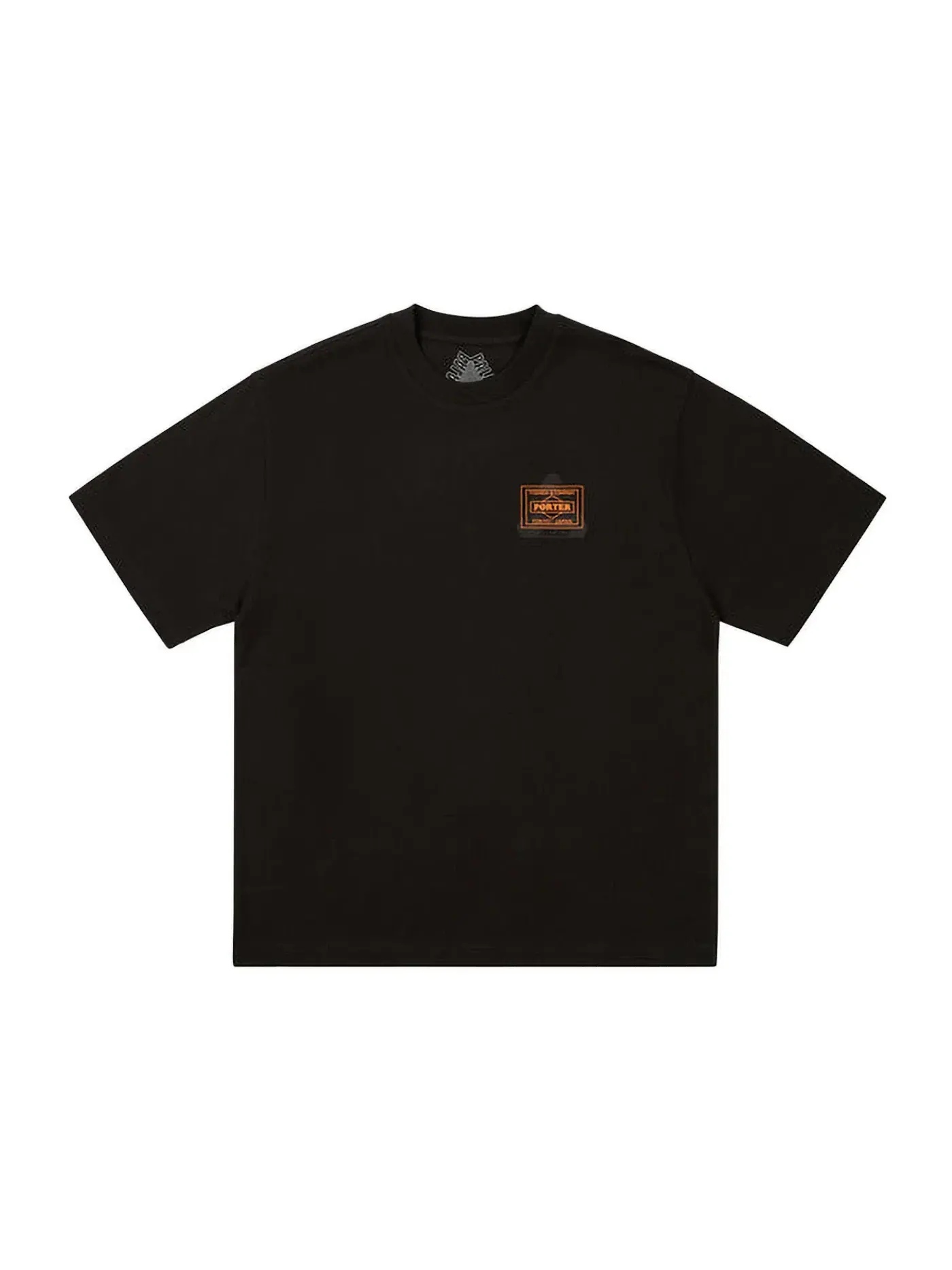 Мужская футболка с принтом Palace x Porter Logo T-Shirt — изображение 1 из 1, черный