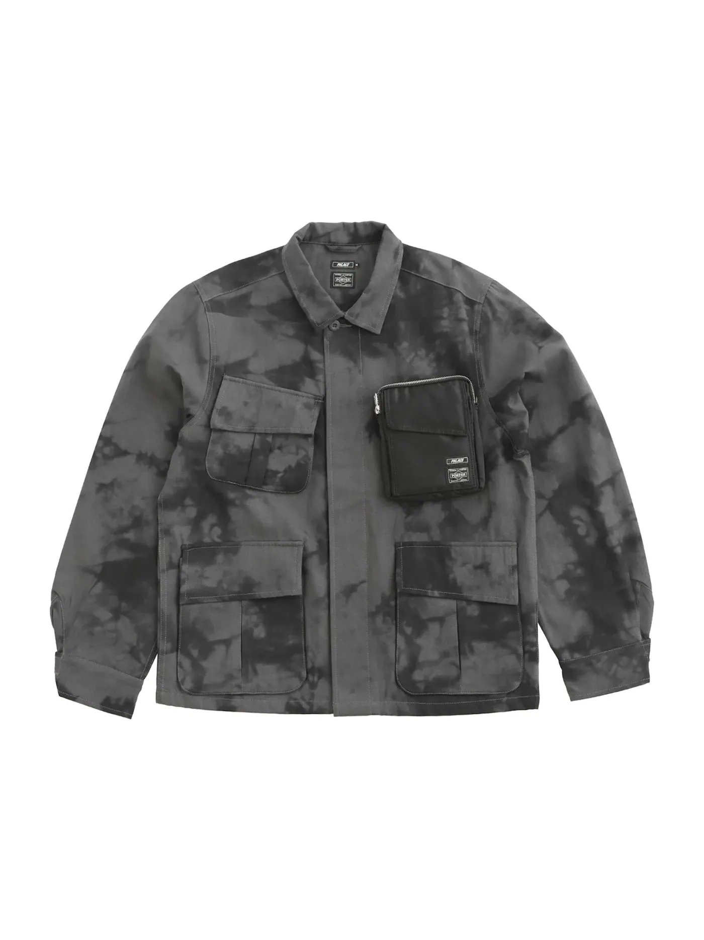 Унисекс-куртка с принтом Jacket Palace — изображение 1 из 3, черный