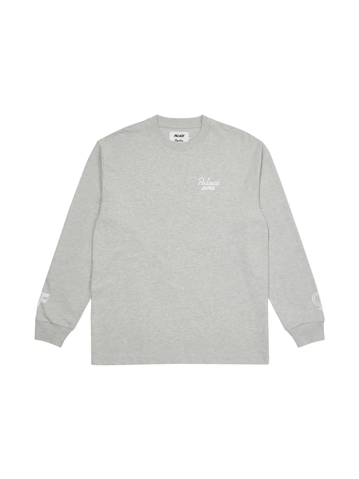 Мужская футболка с длинным рукавом Palace L/S T-shirt — изображение 2 из 2, серый