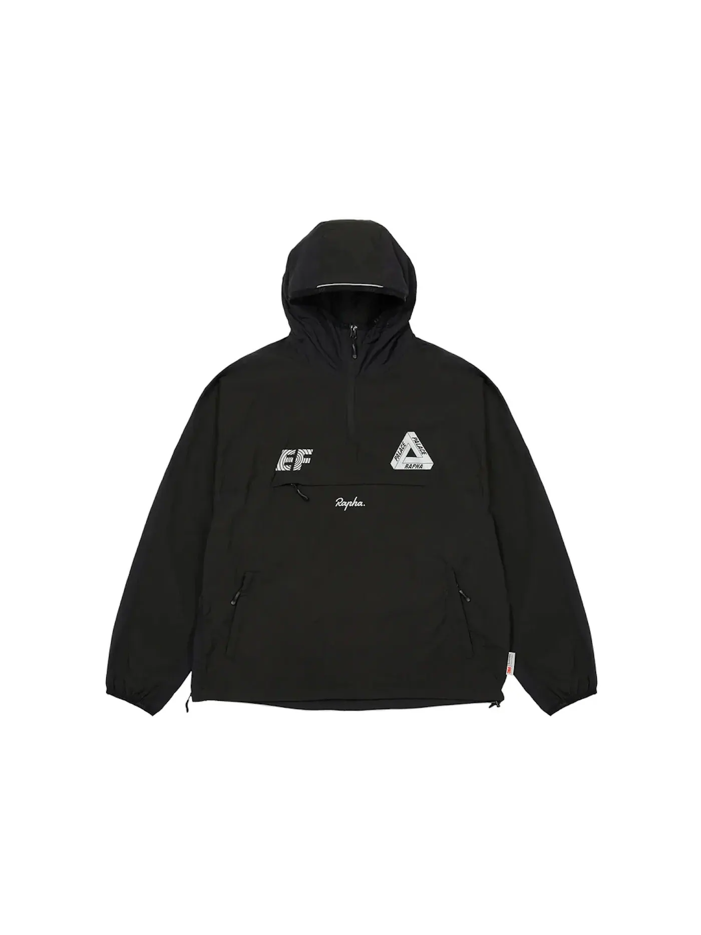 Мужская куртка с длинным рукавом Palace x Rapha EF Education First Pullover Jacket Palace — изображение 1 из 3, черный