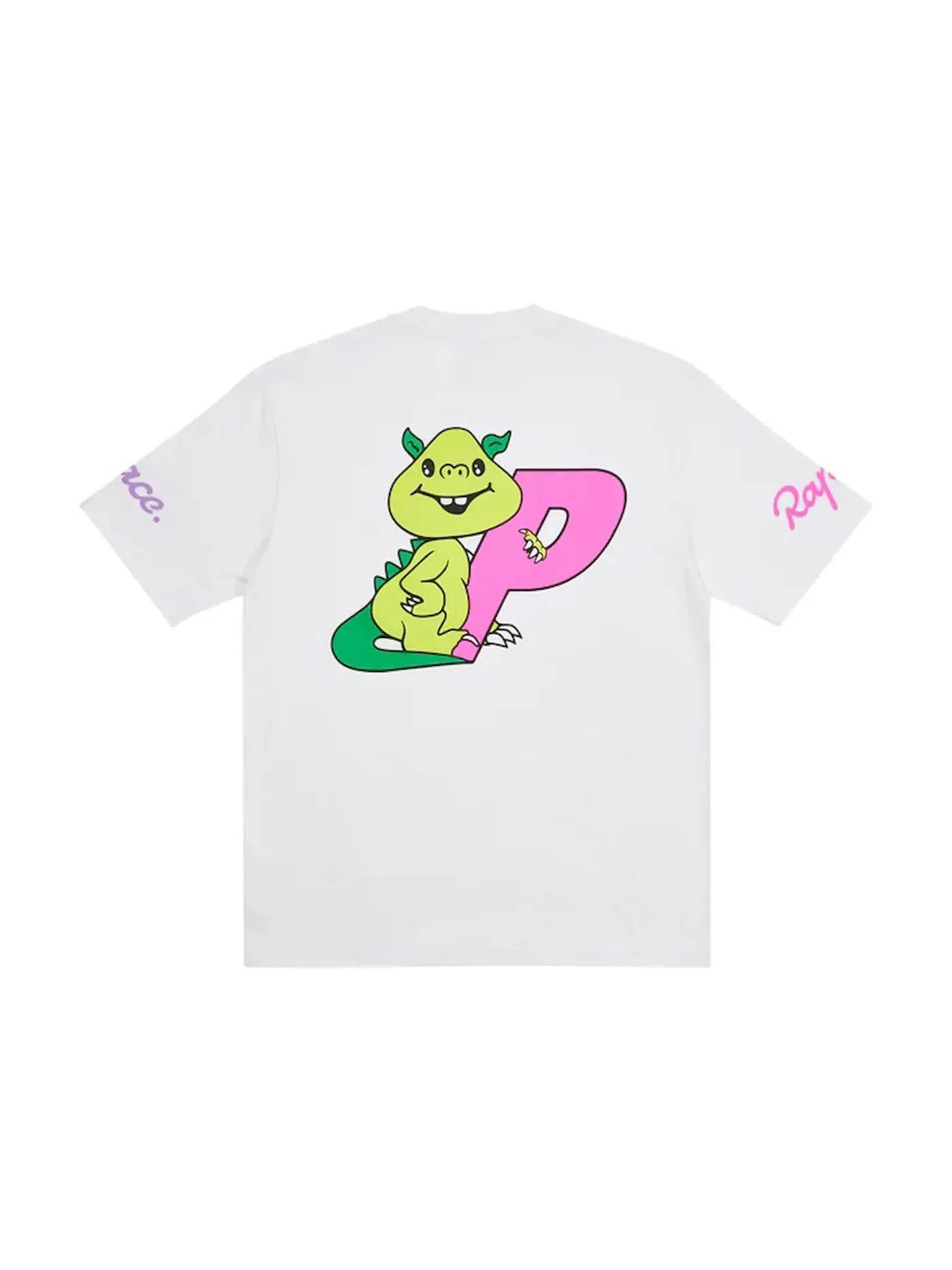 Мужская футболка с принтом Palace x Rapha EF Education First T-shirt Palace — изображение 1 из 2, белый
