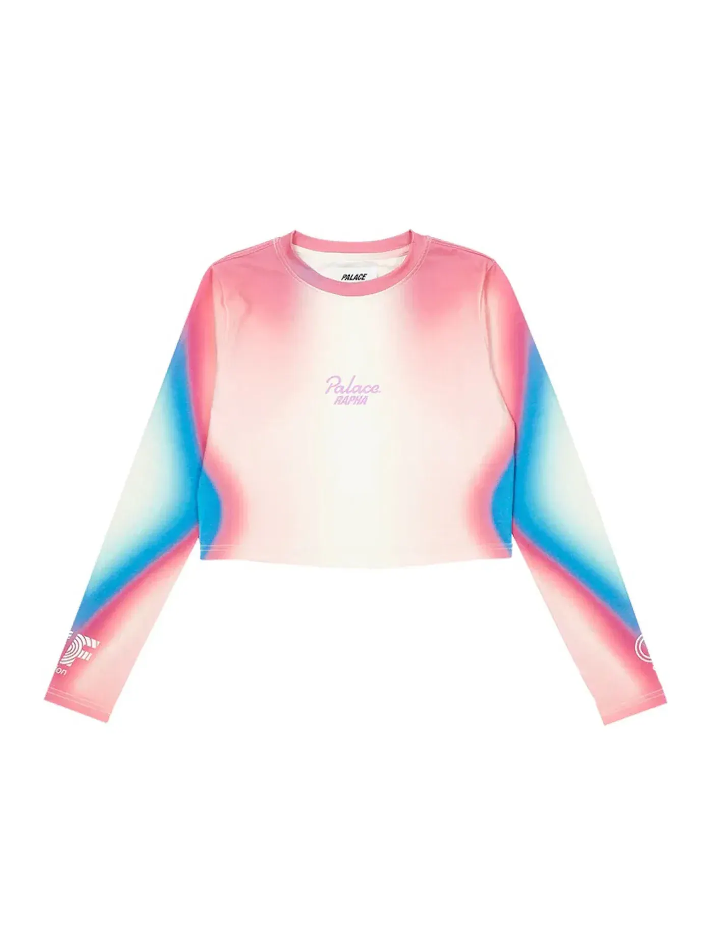 Женская укороченная футболка Palace x Rapha EF Education First — изображение 1 из 2, розовый
