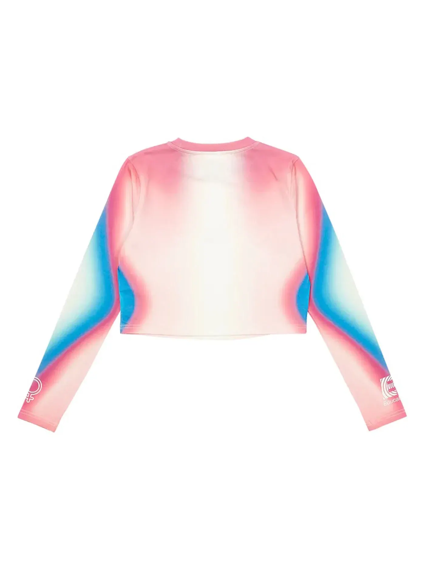 Женская укороченная футболка Palace x Rapha EF Education First — изображение 2 из 2, розовый
