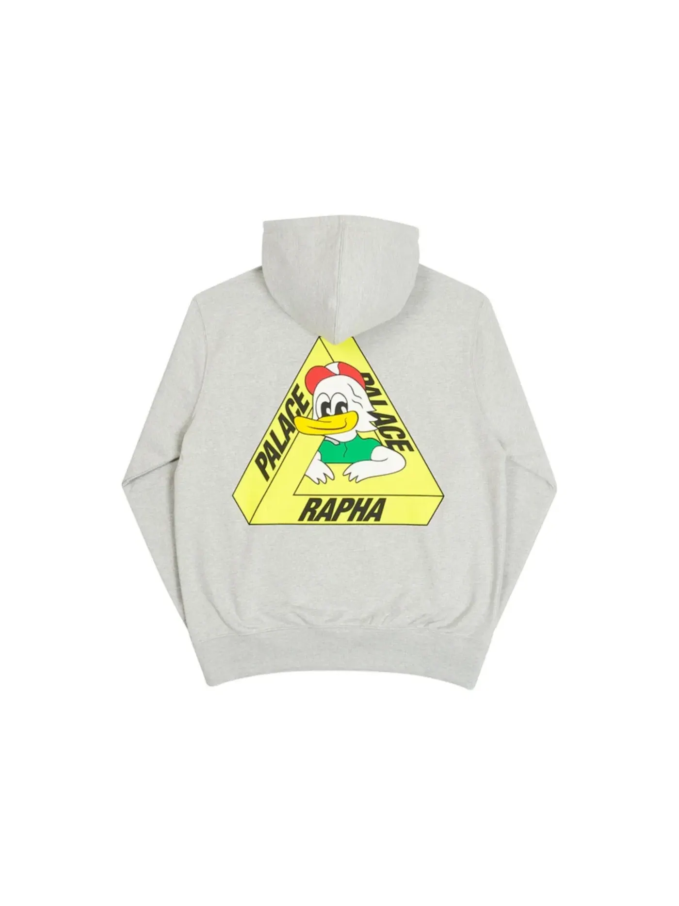 Мужская худи Palace x Rapha Off Bike Hood Grey Marl — изображение 1 из 1