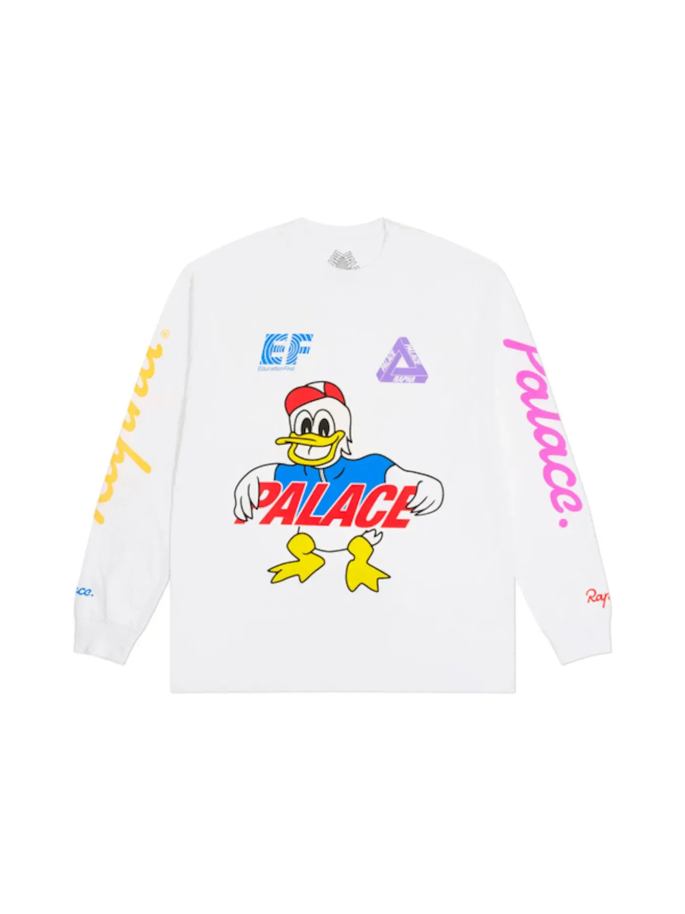 Мужская футболка с длинным рукавом Longsleeve Palace — изображение 1 из 1, белый