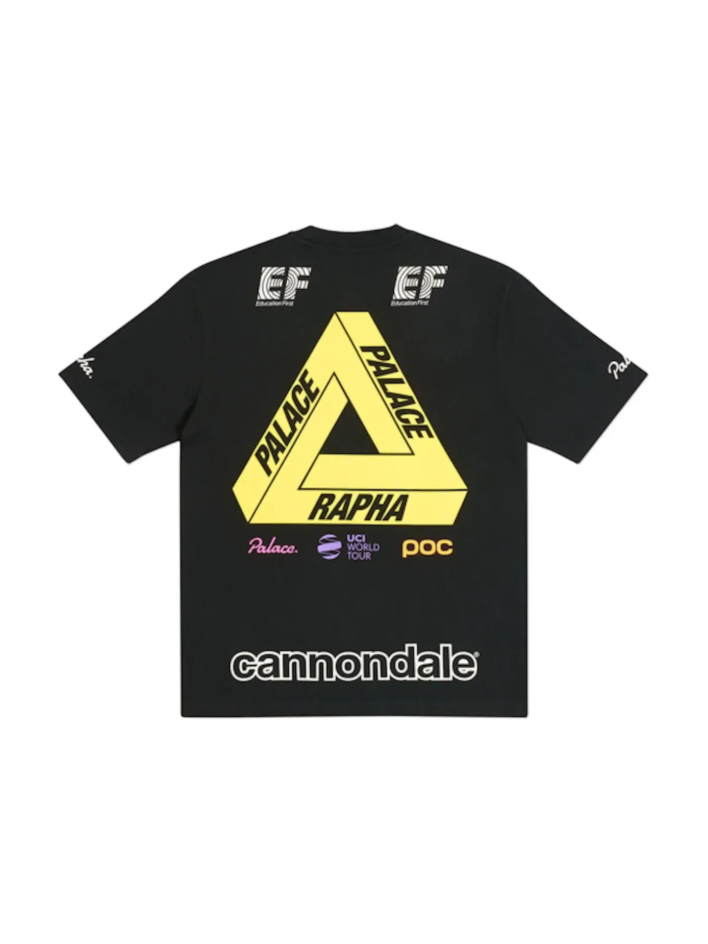 Мужская футболка с принтом Palace x Rapha Off Bike T-Shirt — изображение 1 из 1, черный