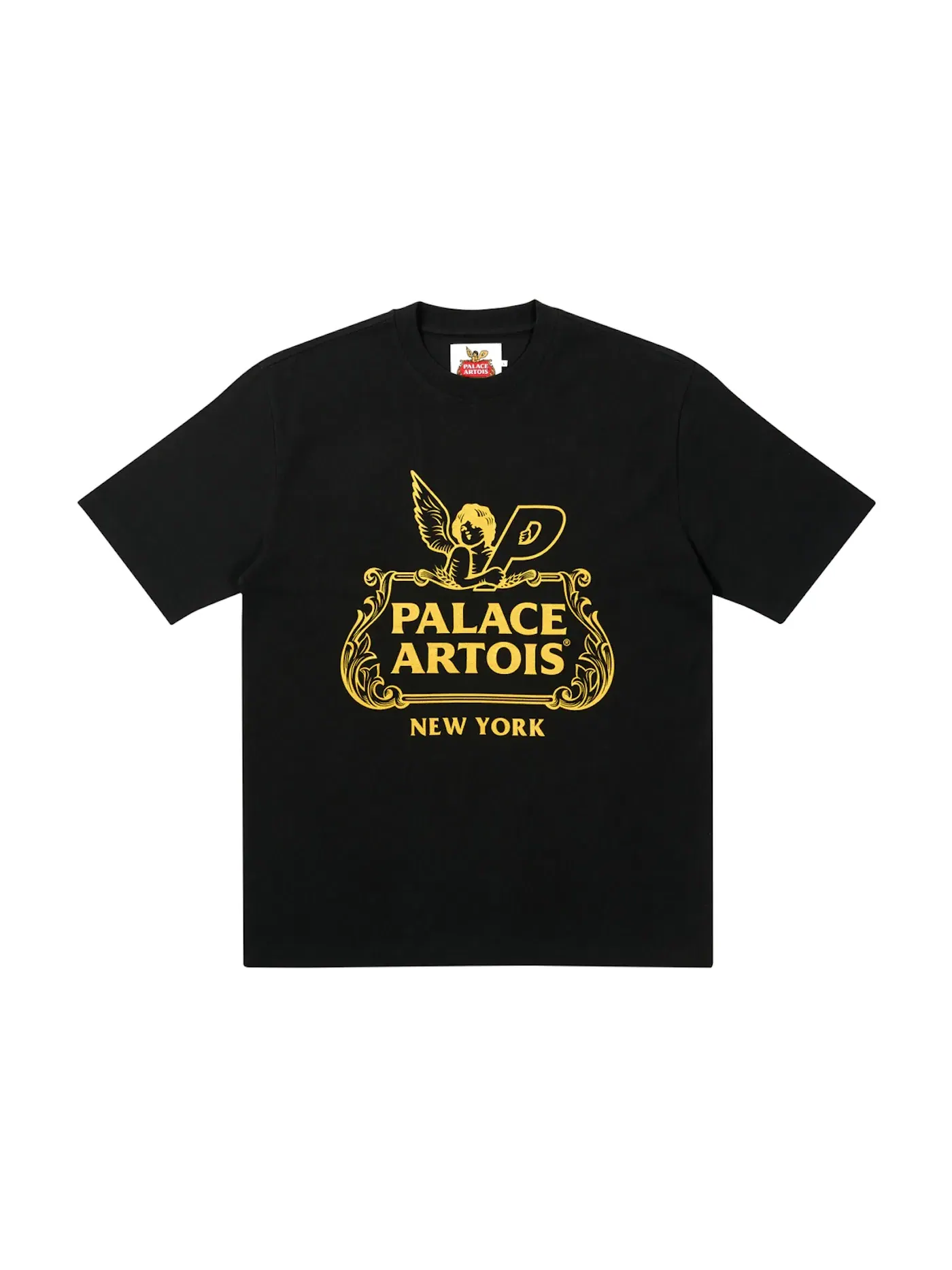Мужская футболка с принтом Palace x Stella Artois Chalice T-shirt — изображение 1 из 2, черный