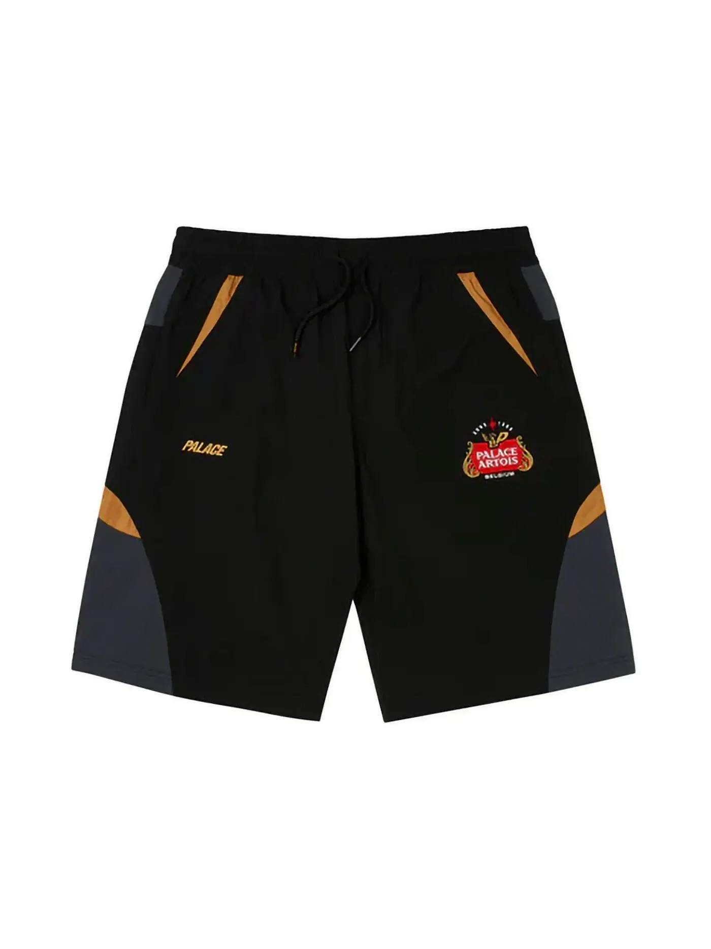 Мужские шорты с принтом Palace x Stella Artois Court Short Palace — изображение 1 из 2, черный