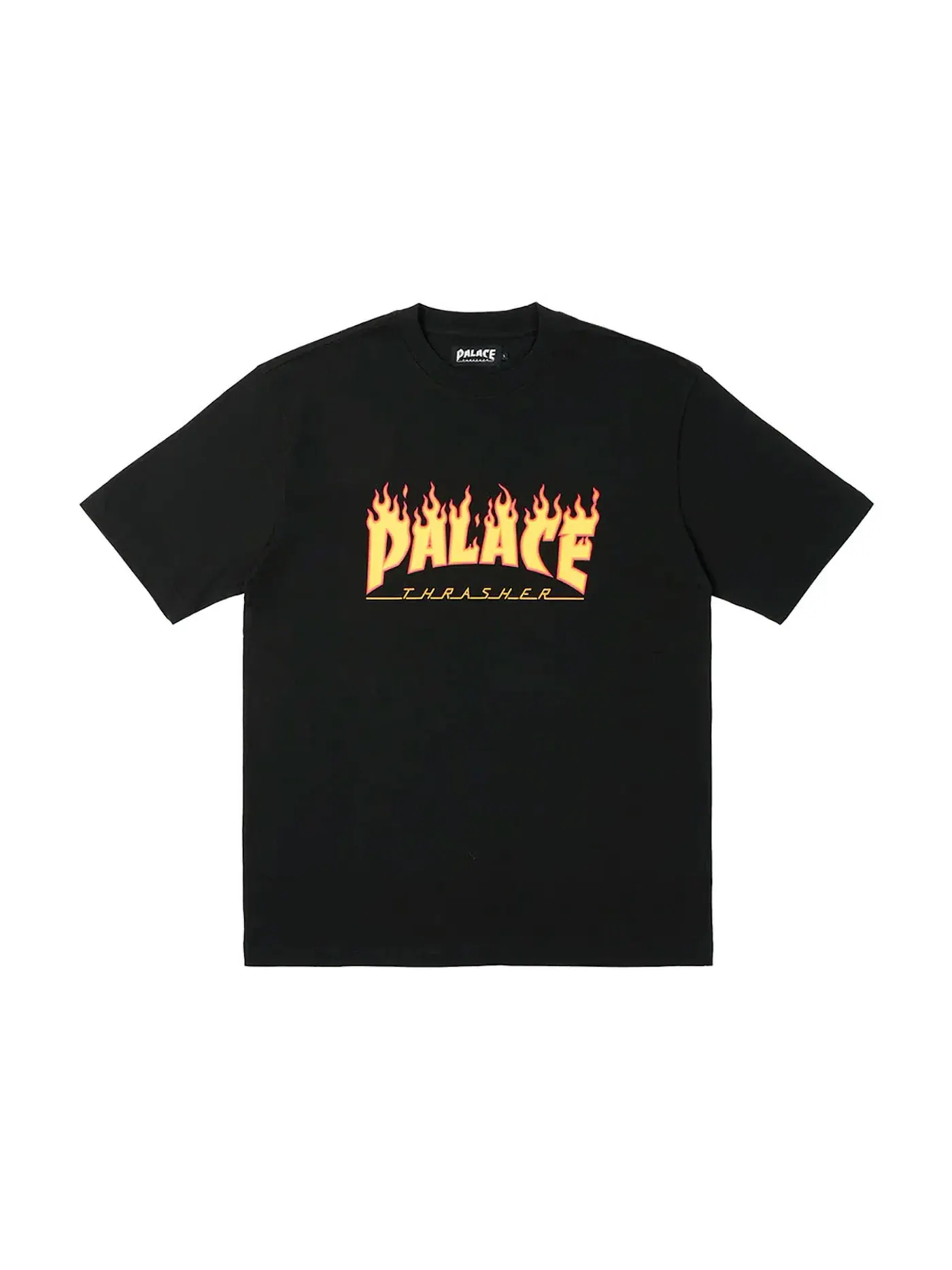 Мужская футболка с принтом Palace T-shirt — изображение 1 из 1, черный