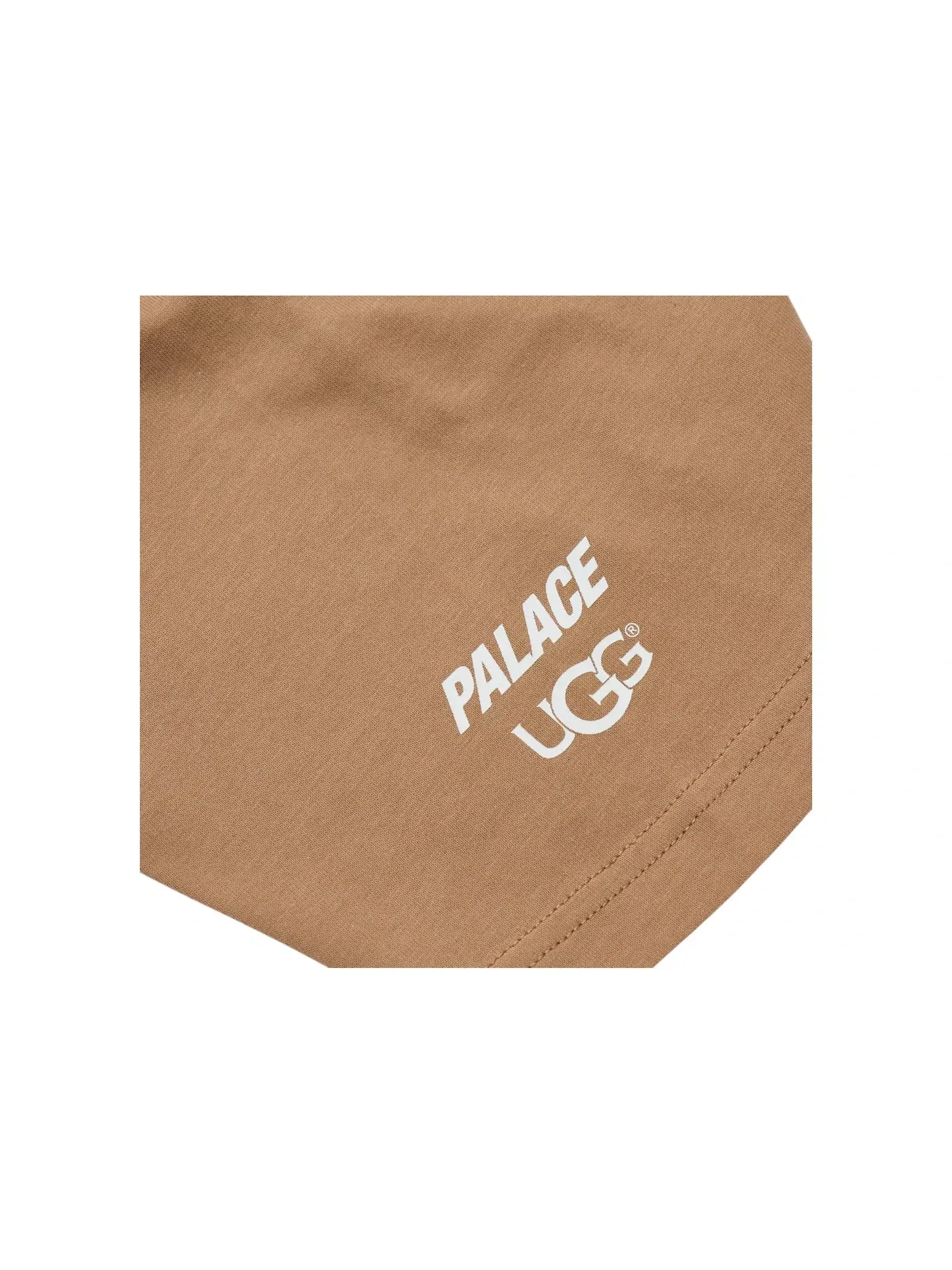 Мужская футболка с принтом Palace x UGG Looney Tunes T-Shirt Chestnut — изображение 2 из 2