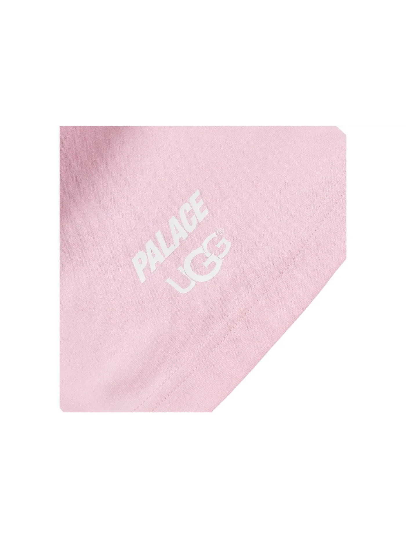 Мужская футболка с принтом Palace x UGG Looney Tunes T-Shirt — изображение 2 из 2, розовый