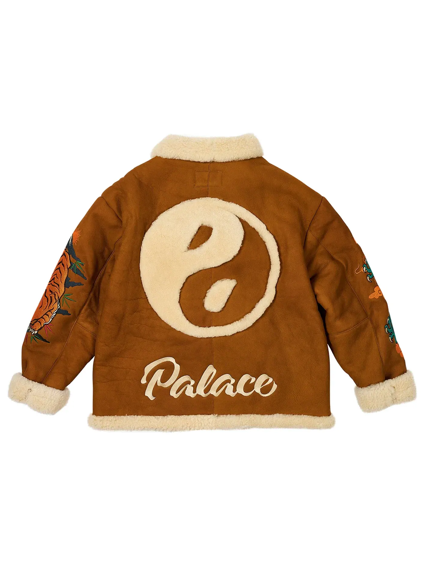 Мужская куртка из овчины Palace x UGG — изображение 3 из 3, орех