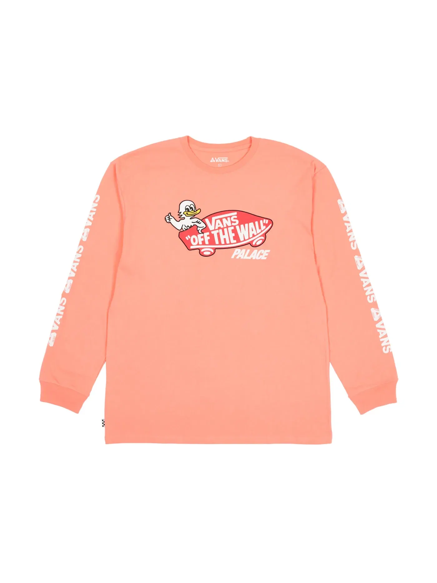 Мужская футболка с длинным рукавом с принтом Palace x Vans Duck Out Longsleeve — изображение 1 из 2, оранжевый