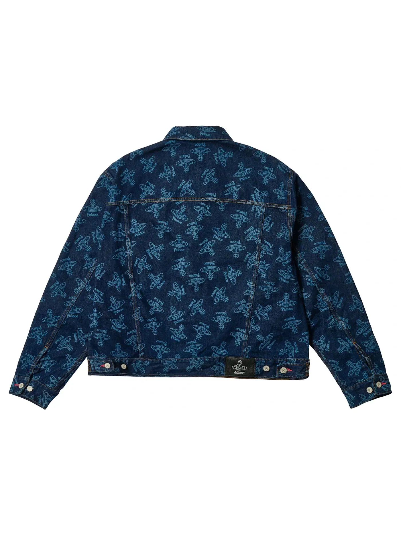 Мужская джинсовая куртка Palace x Vivienne Westwood Jacket — изображение 2 из 3, синий