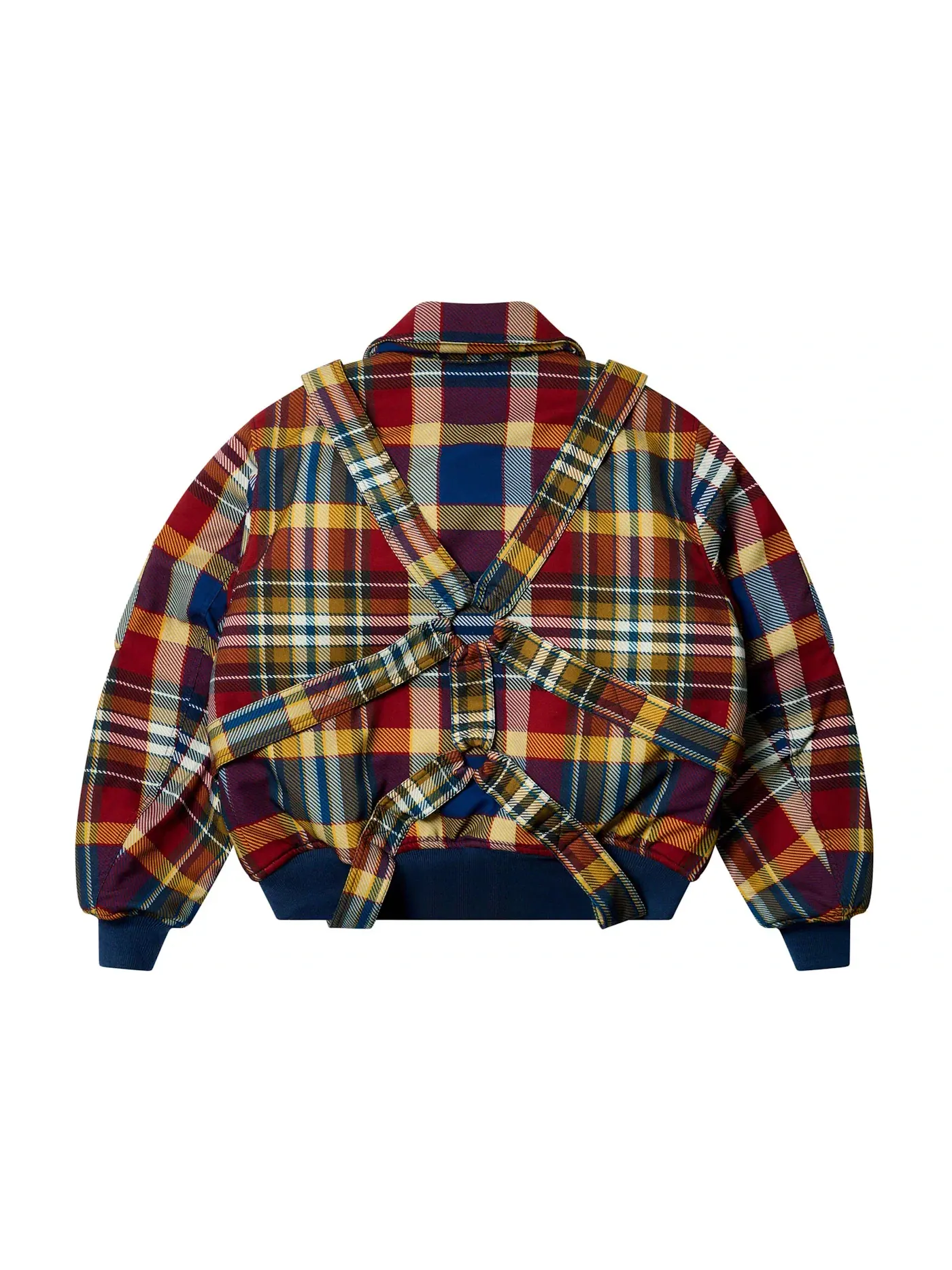 Мужская куртка-бомбер с принтом Palace x Vivienne Westwood Flight Jacket, Tartan — изображение 3 из 3