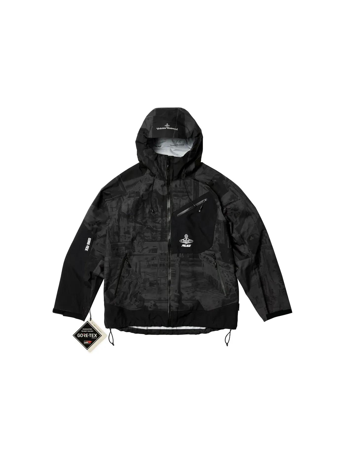Мужская куртка с принтом Jacket Palace, Mono Print — изображение 1 из 3