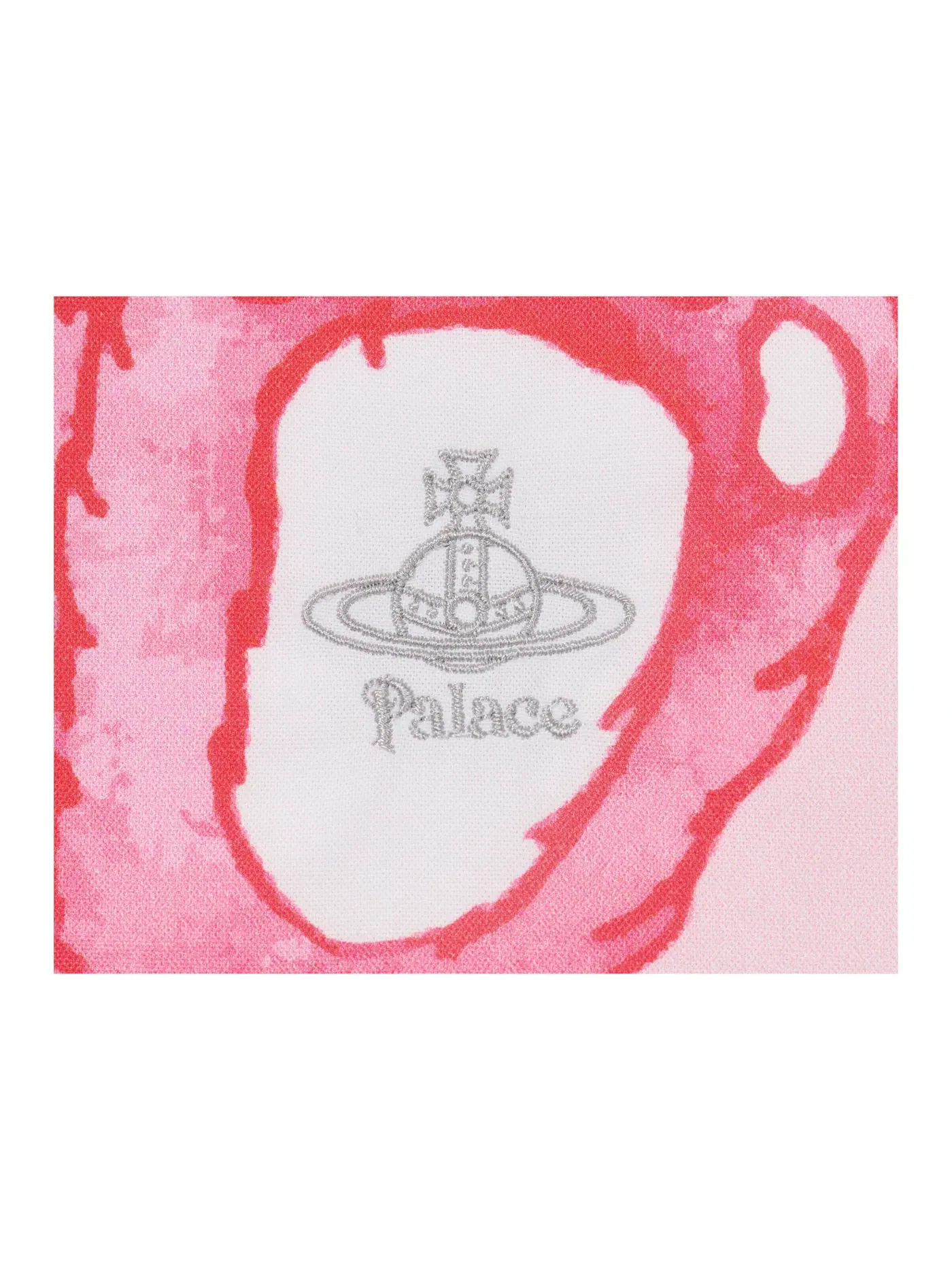 Мужская рубашка с принтом Palace x Vivienne Westwood Panel — изображение 3 из 3, розовый