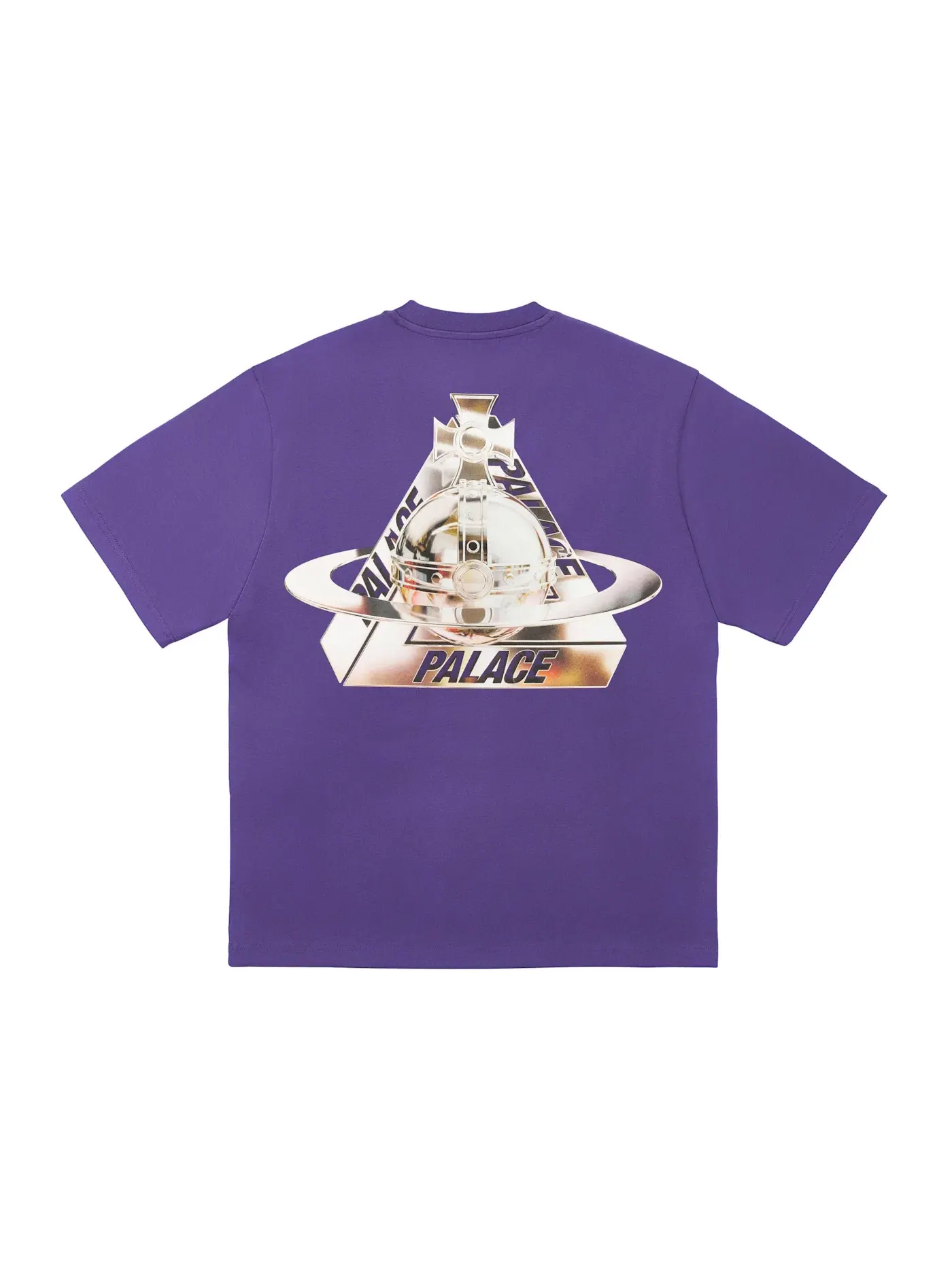 Мужская футболка с принтом Palace x Vivienne Westwood T-Shirt Palace — изображение 1 из 2, фиолетовый