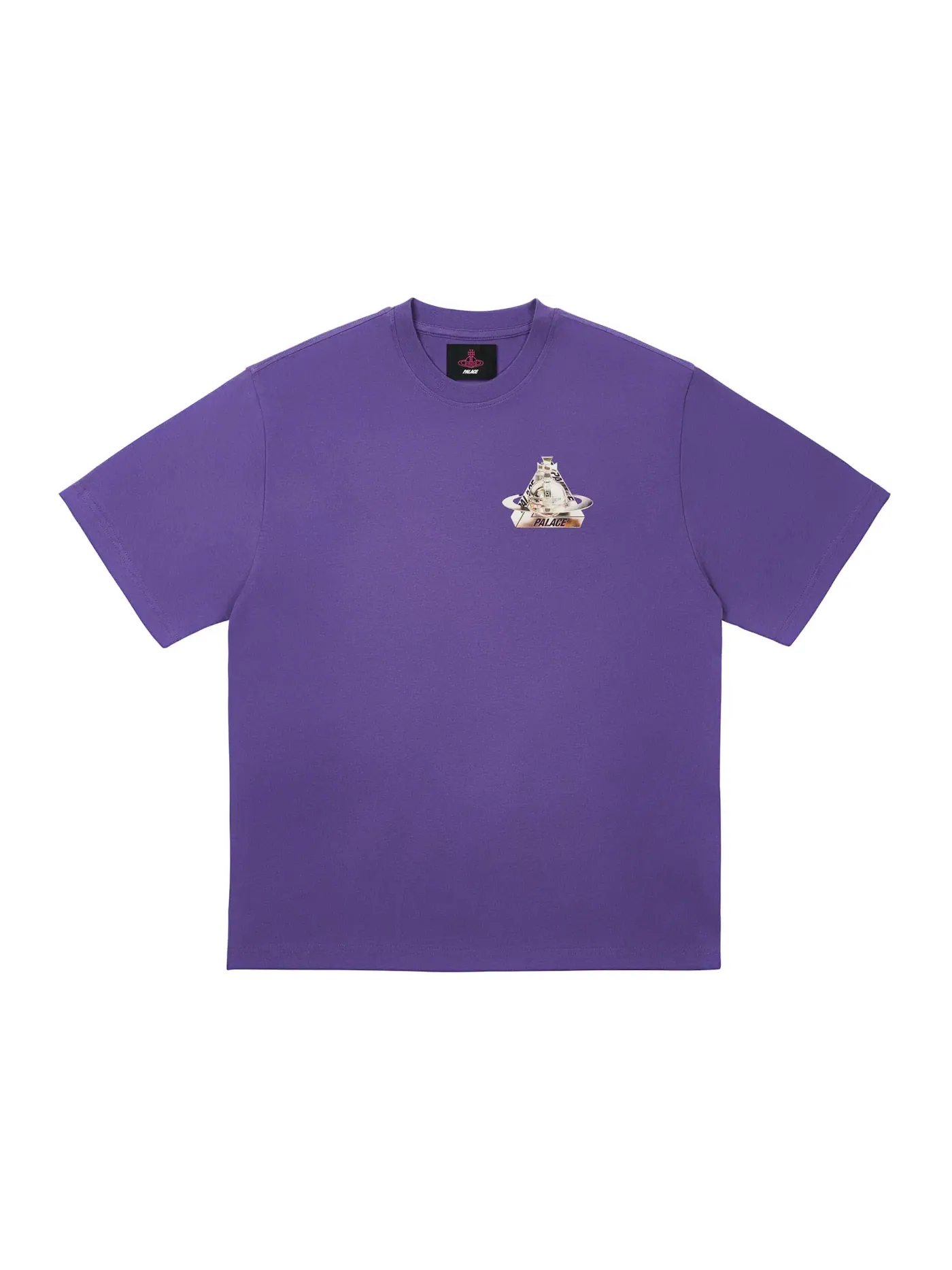 Мужская футболка с принтом Palace x Vivienne Westwood T-Shirt Palace — изображение 2 из 2, фиолетовый