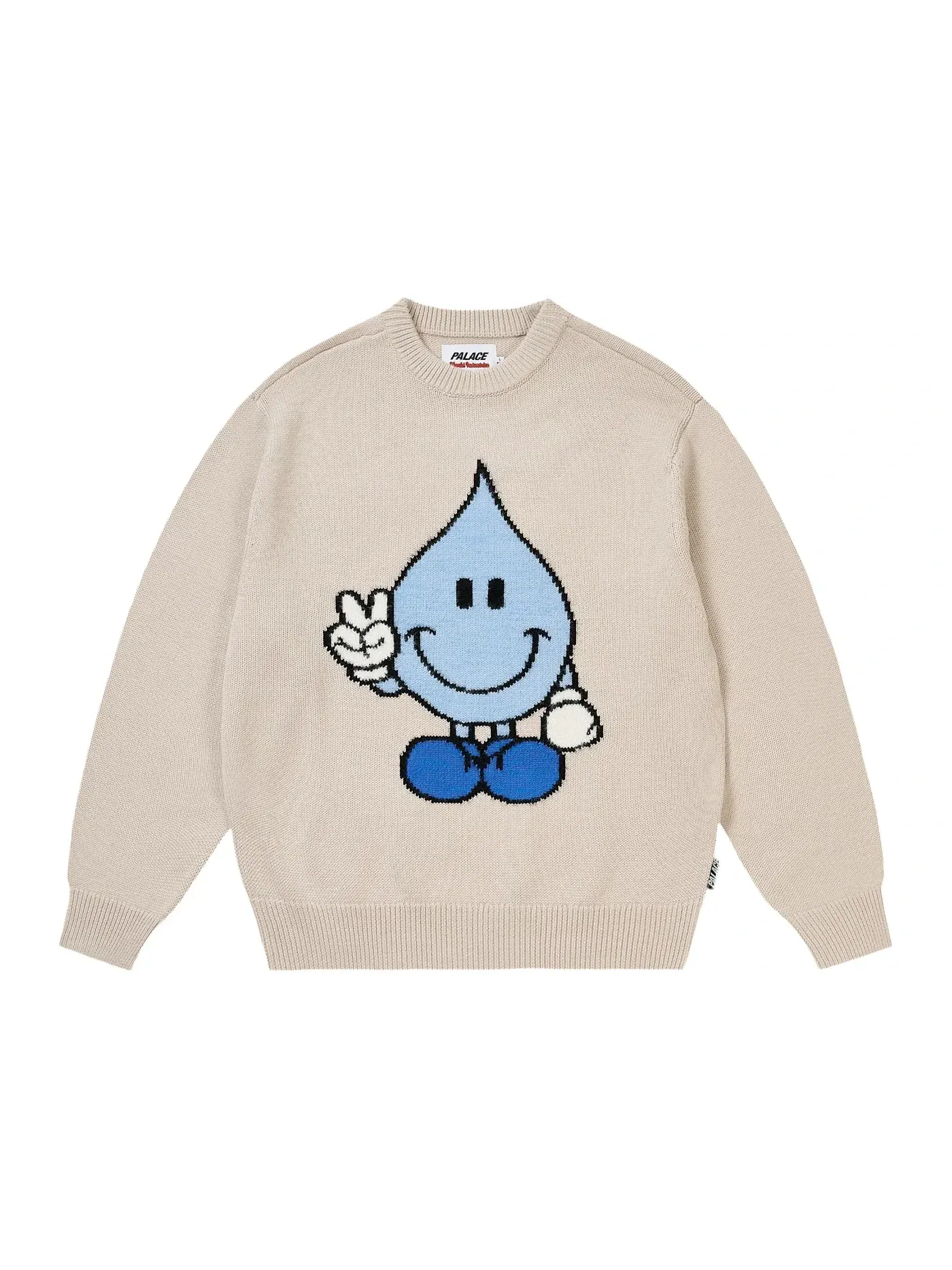 Мужской свитер Palace Knit — изображение 1 из 2, белый