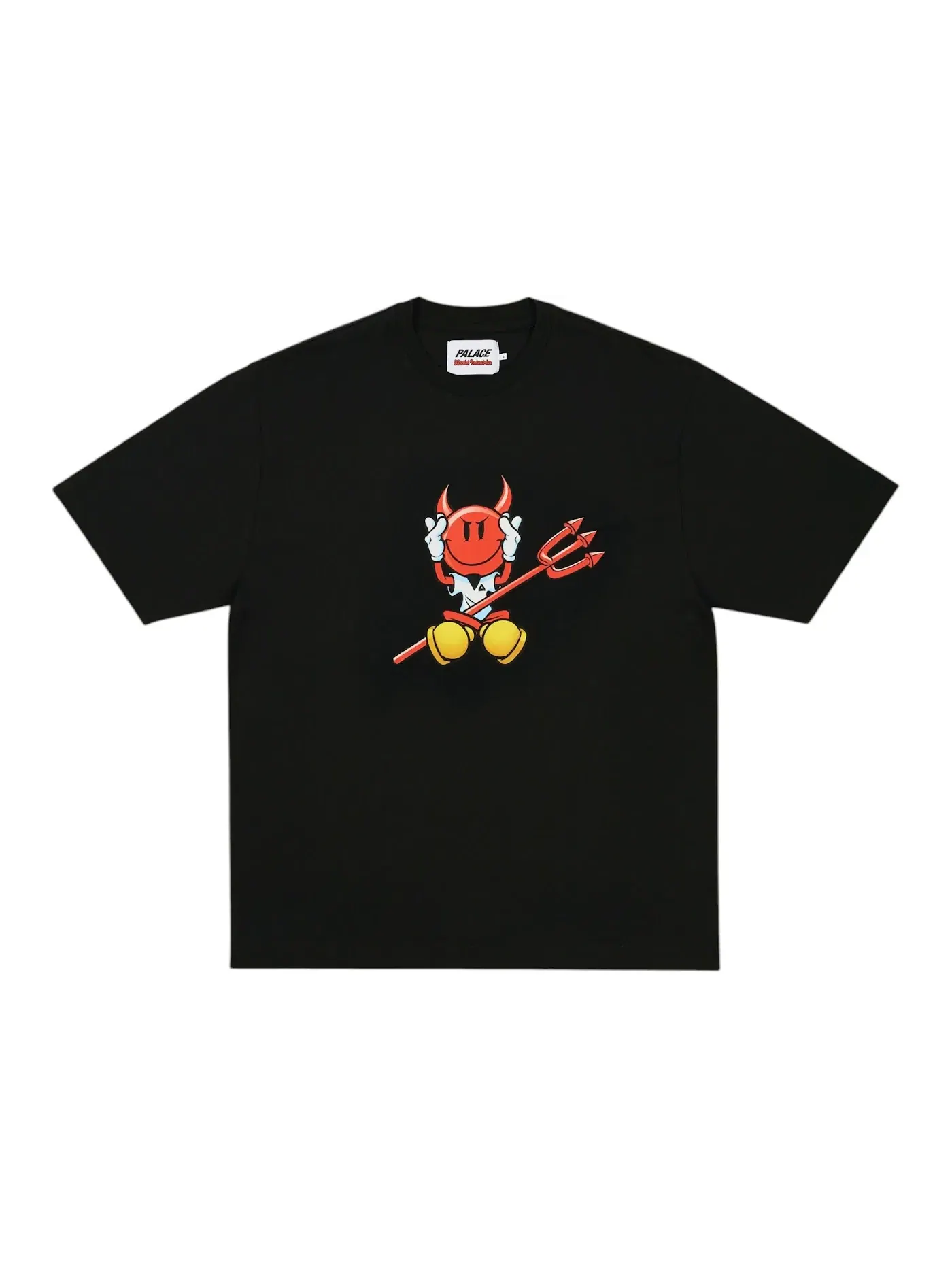 Мужская футболка с принтом Palace T-Shirt — изображение 1 из 2, черный