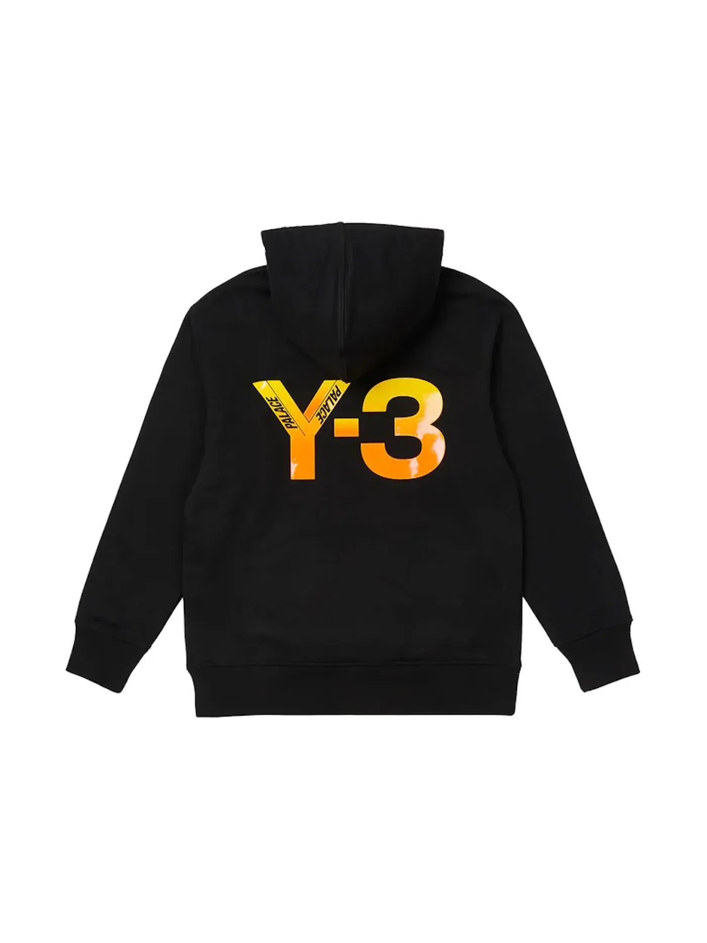 Мужская худи с принтом Palace Y-3 Logo Hoodie — изображение 1 из 2, черный