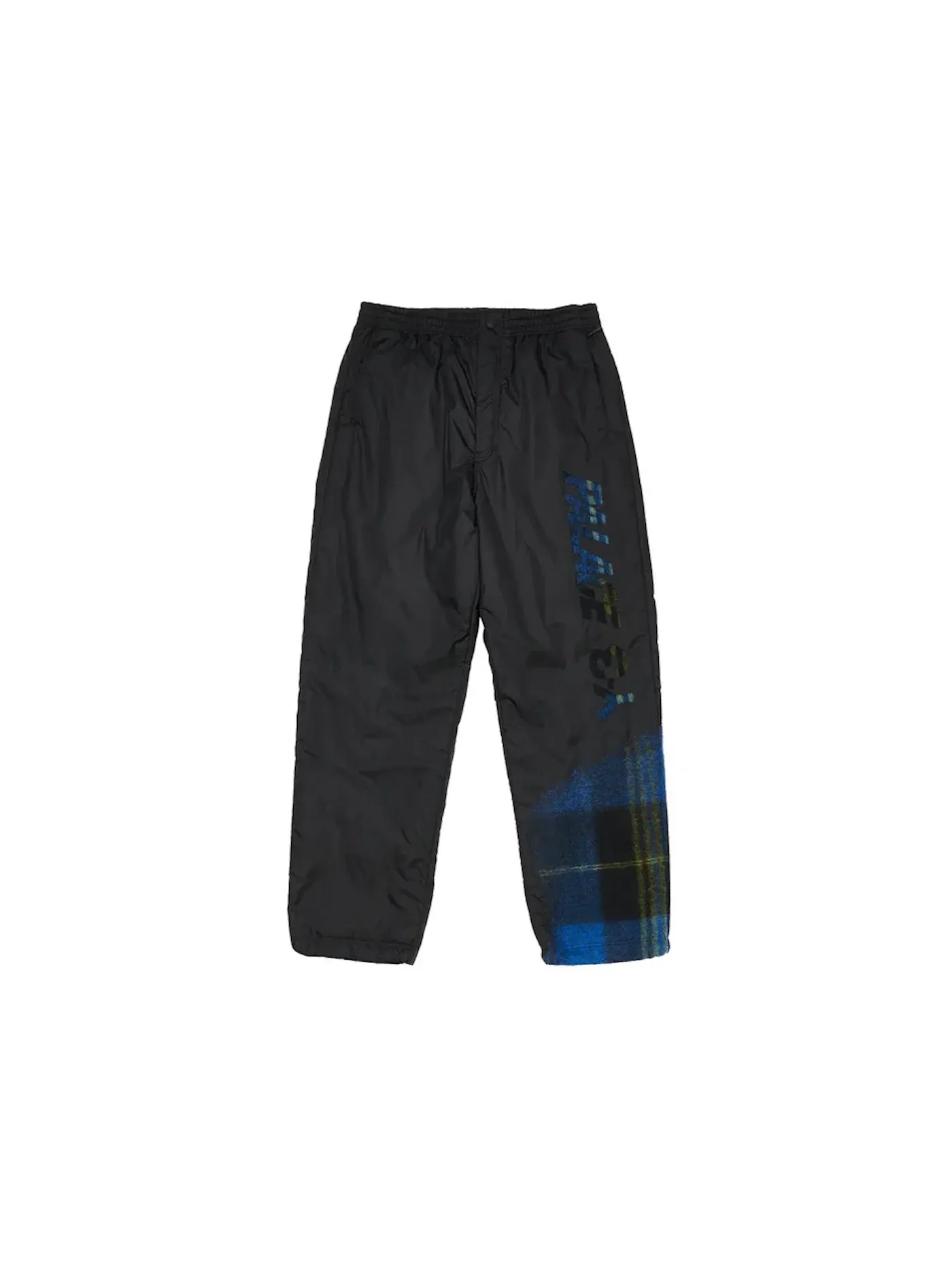Мужские штаны с принтом Palace Y-3 Needle Punch Nylon Wool Pants — изображение 1 из 2, черный