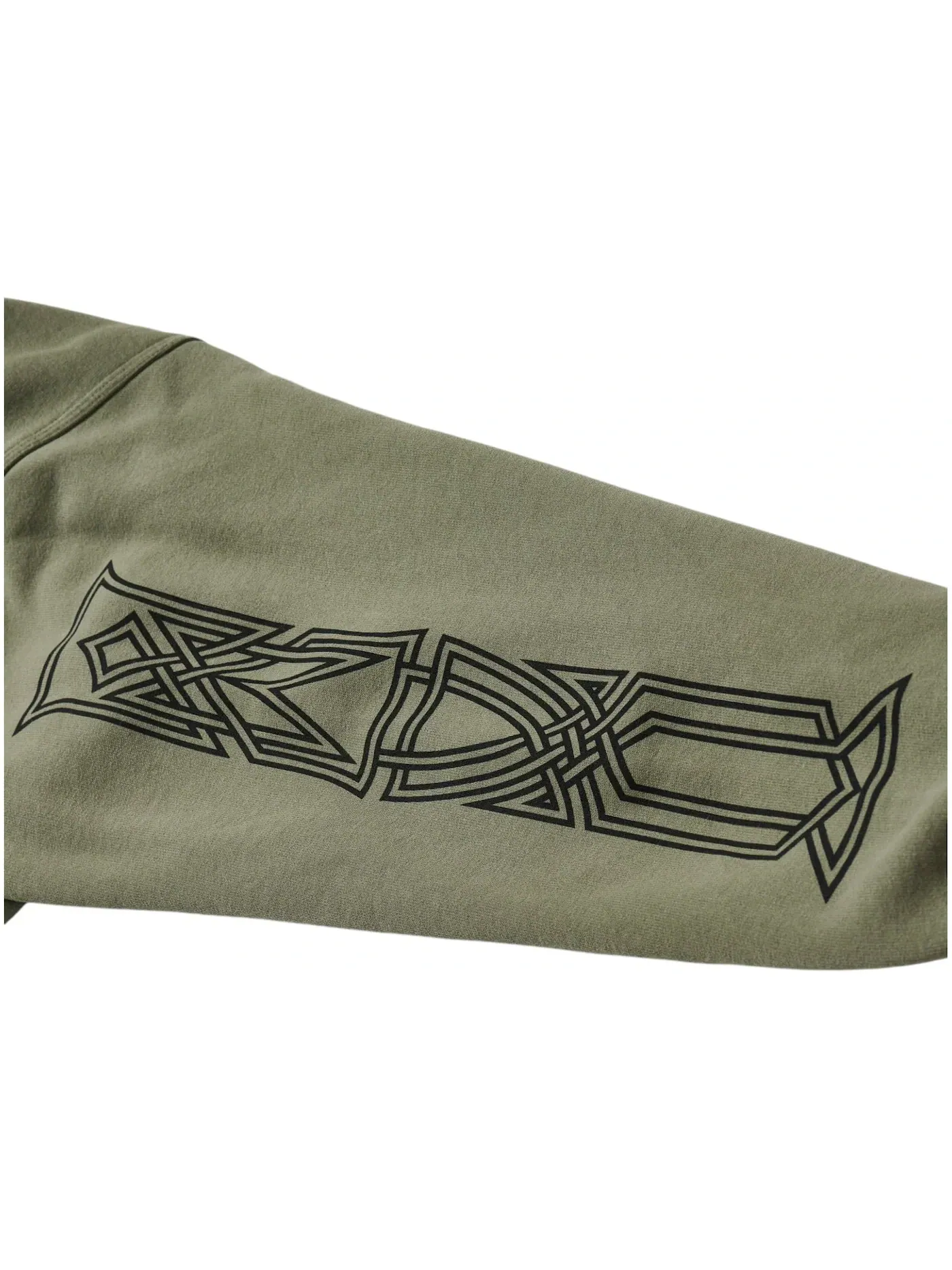 Мужской худи с принтом Palace Hoodie — изображение 2 из 2, глубокий зеленый