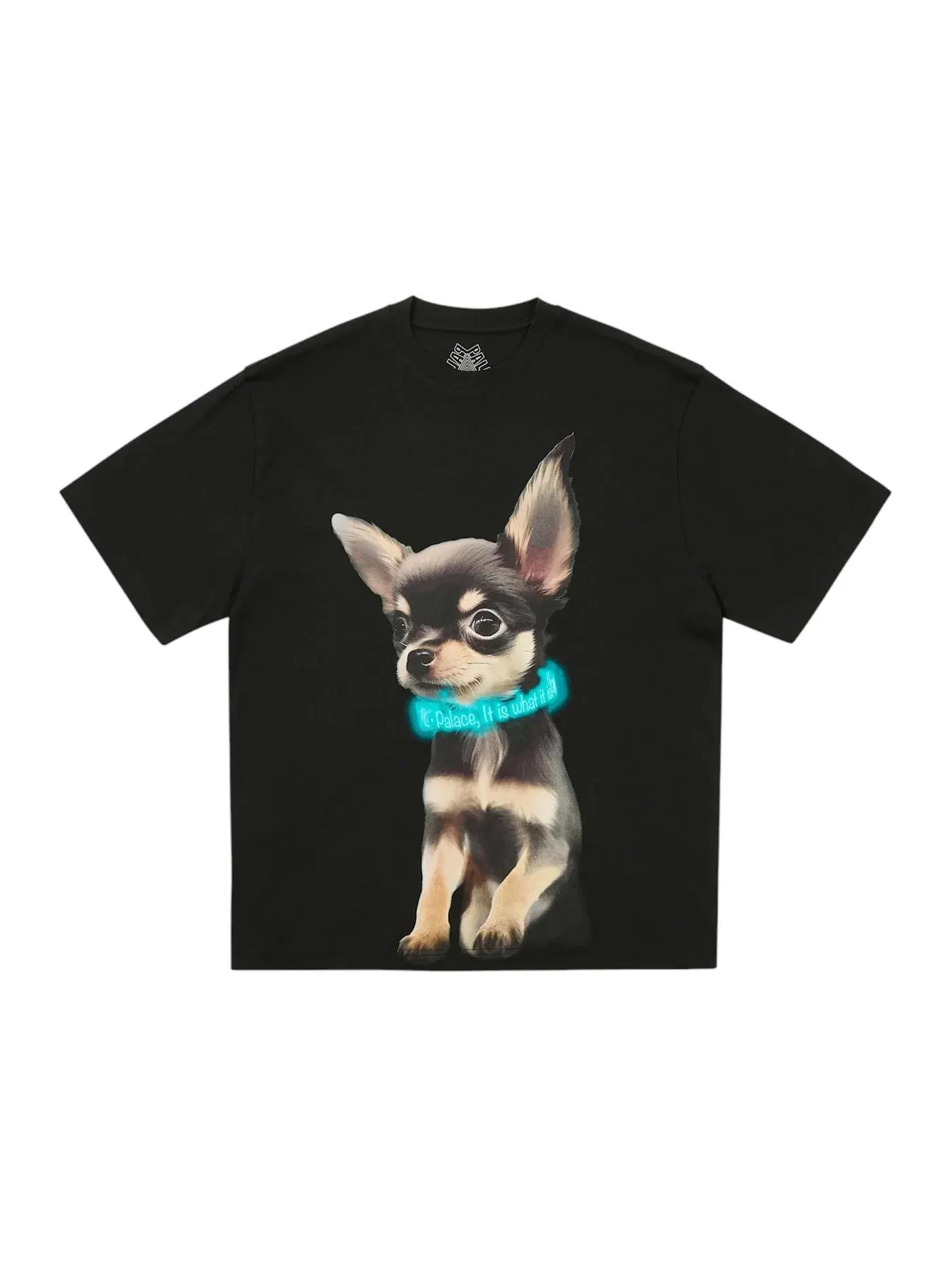Мужская футболка с принтом Palace Yappy T-Shirt — изображение 1 из 1, черный