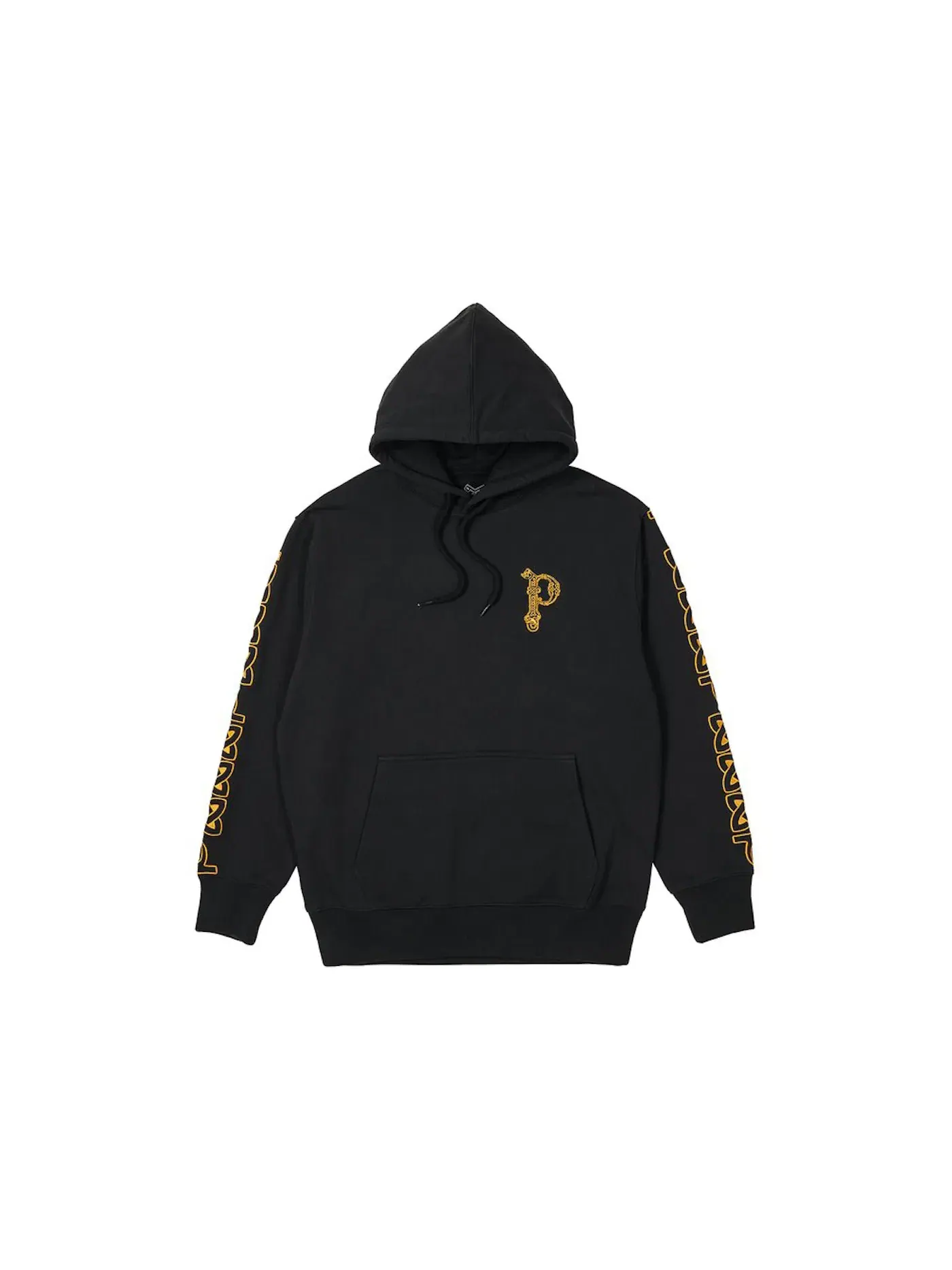 Мужская худи с принтом Palace Hood — изображение 2 из 2, черный