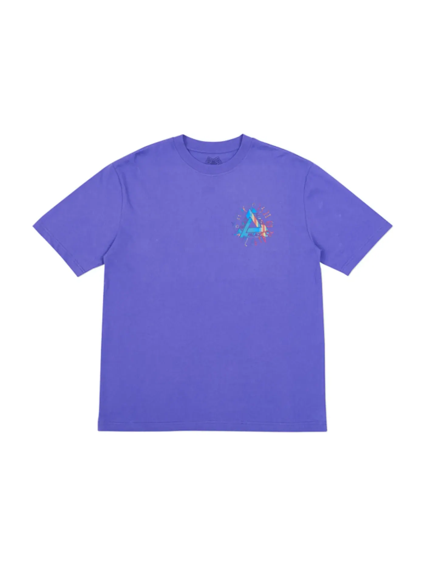 Мужская футболка с принтом Palace T-Shirt — изображение 1 из 2, фиолетовый
