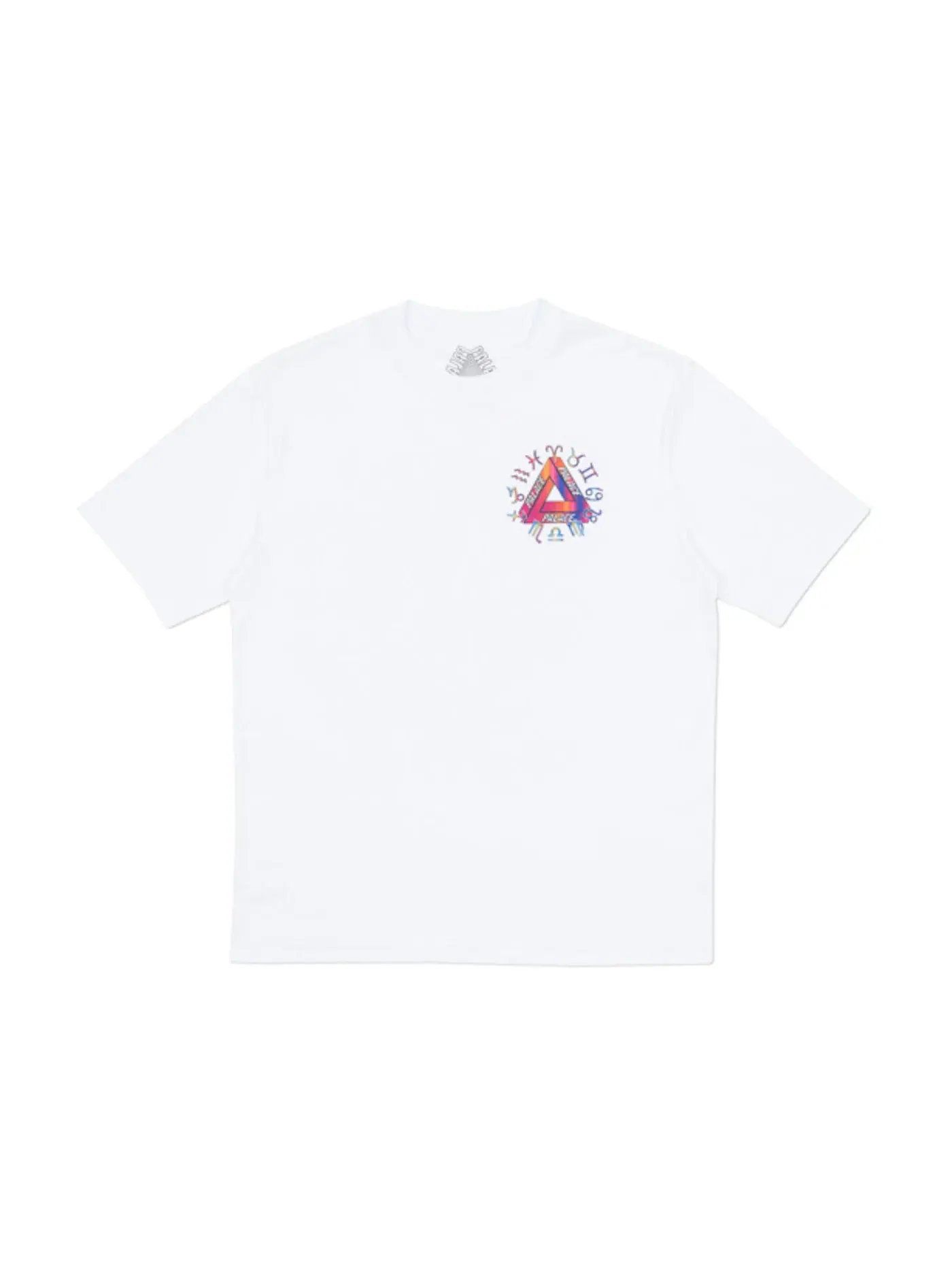 Мужская футболка с принтом Palace T-shirt — изображение 1 из 2, белый