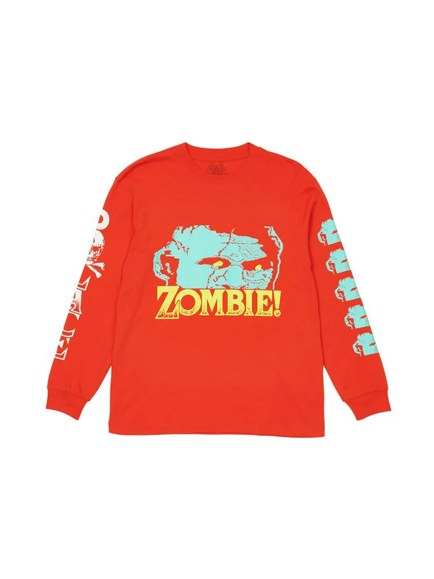 Мужская футболка с длинным рукавом Palace Zombie Longsleeve — изображение 1 из 2, красный