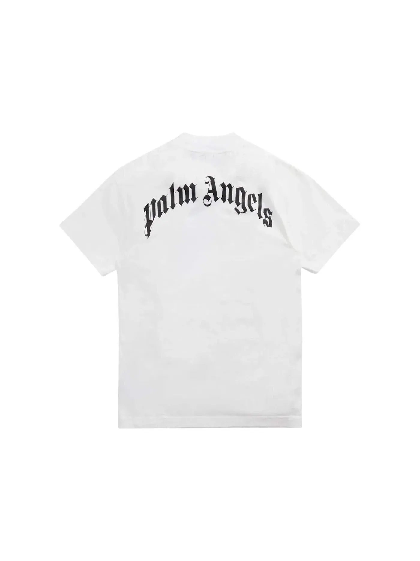 Мужская футболка с принтом Palm Angels Tee — изображение 2 из 2, белый коричневый