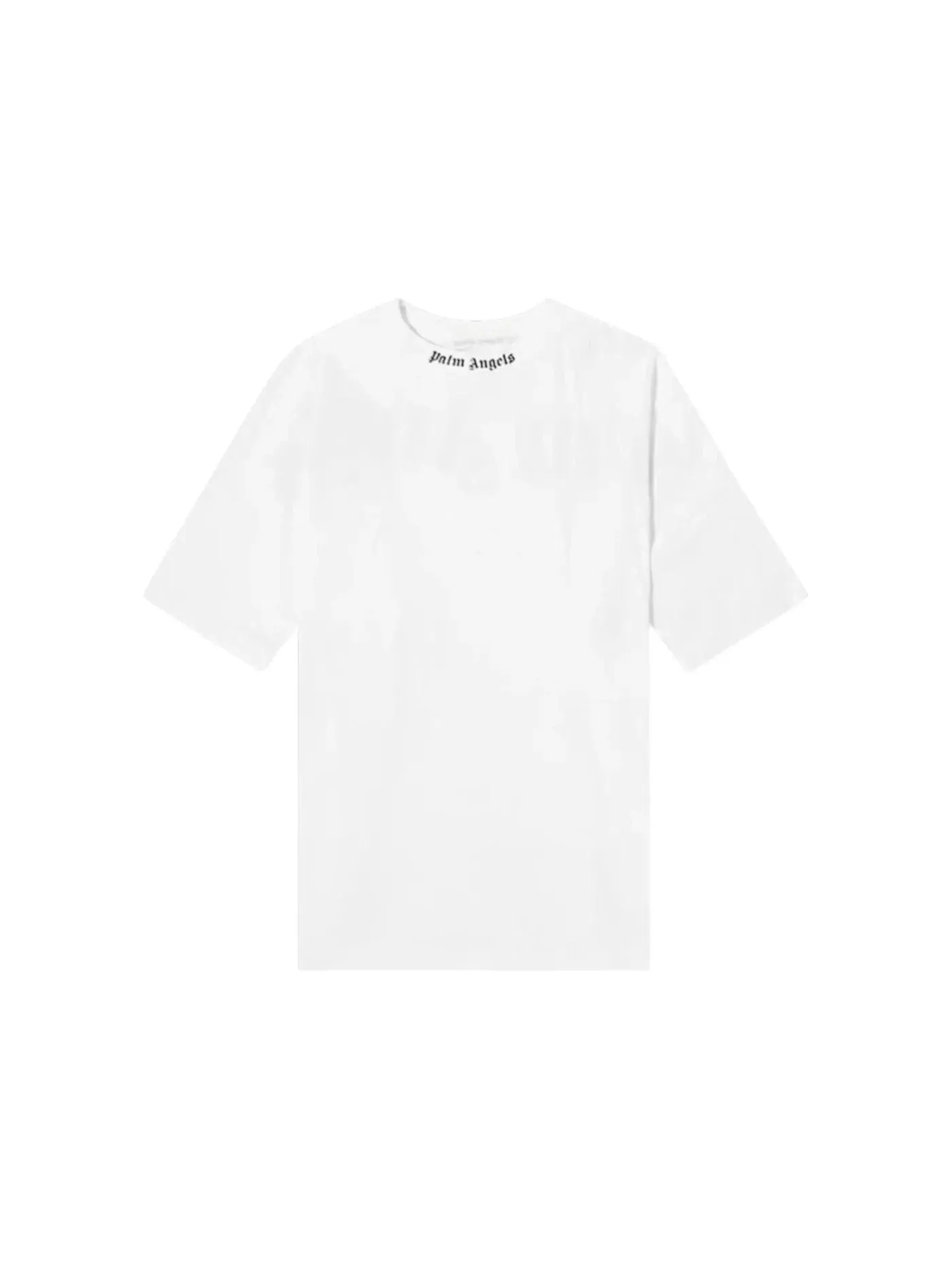 Женская футболка с логотипом Palm Angels — изображение 1 из 2, белый/черный
