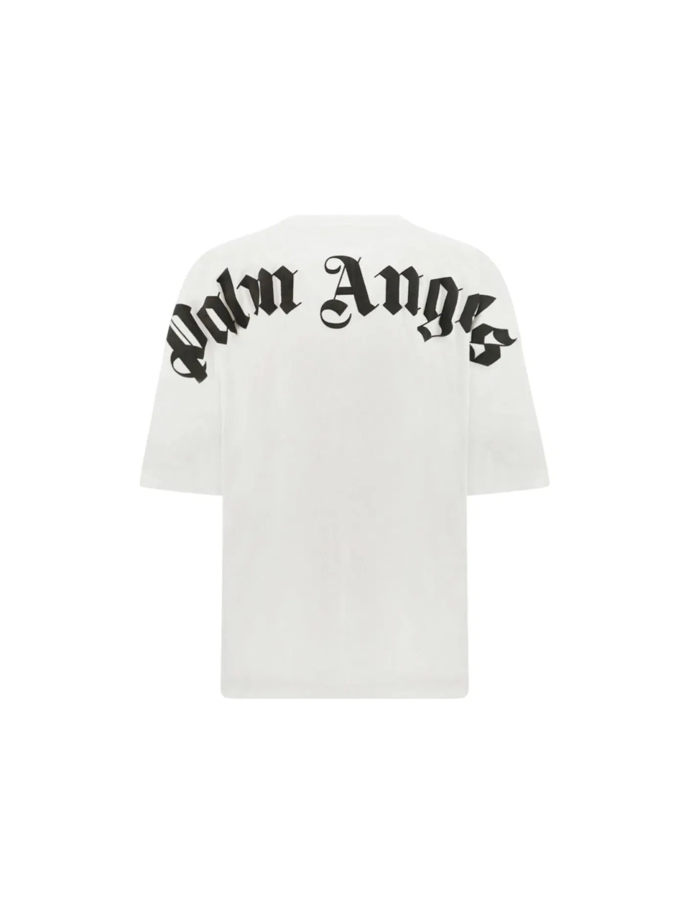 Женская футболка с логотипом Palm Angels — изображение 2 из 2, белый/черный