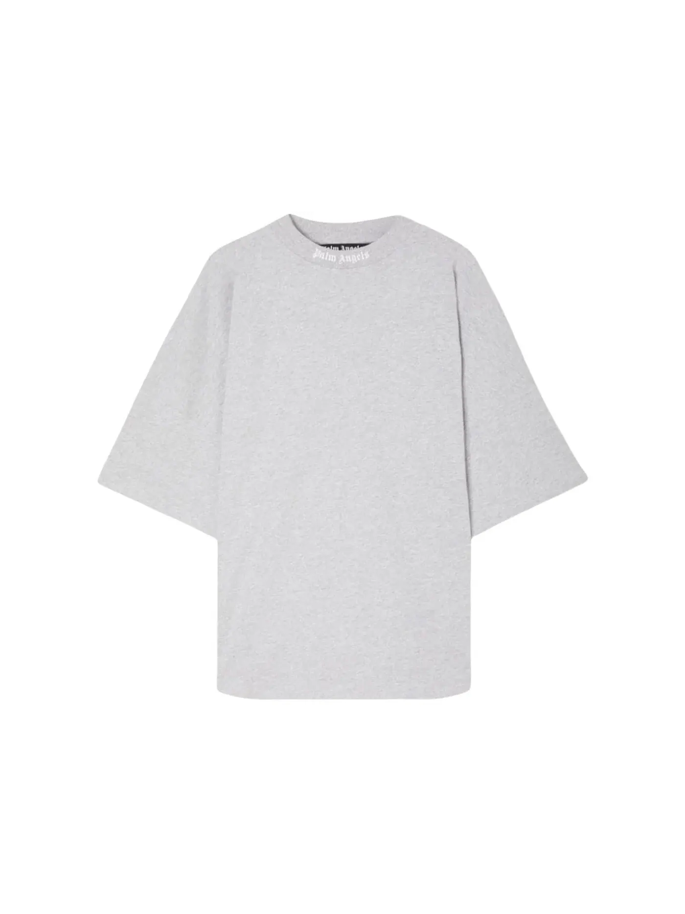 Мужская футболка с принтом Palm Angels T-Shirt — изображение 1 из 2, серый/белый