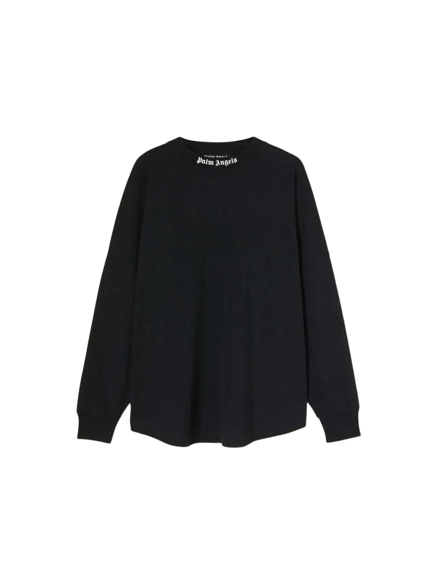 Мужская футболка с длинным рукавом Classic Logo Palm Angels — изображение 1 из 2, черный/белый