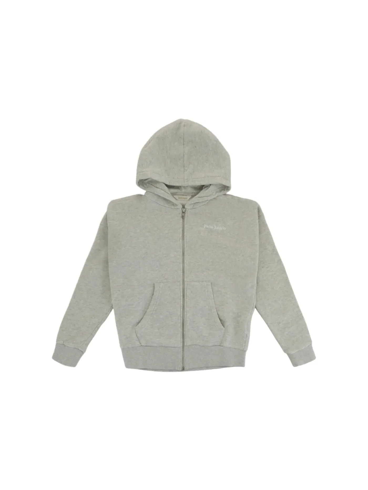 Детская худи Classic Overlogo Zip-Up Hoodie Palm Angels, Melange — изображение 1 из 2