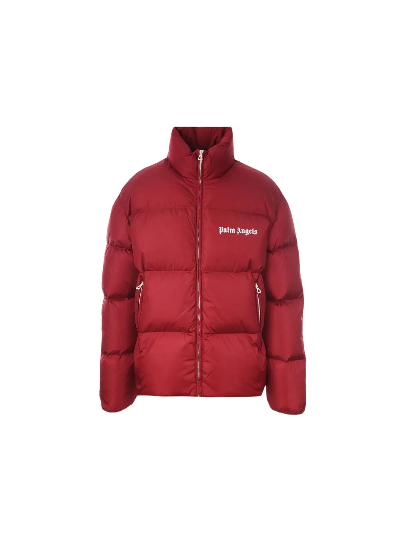 Мужская куртка Classic Track Down Jacket Palm Angels — изображение 1 из 2, красный/белый
